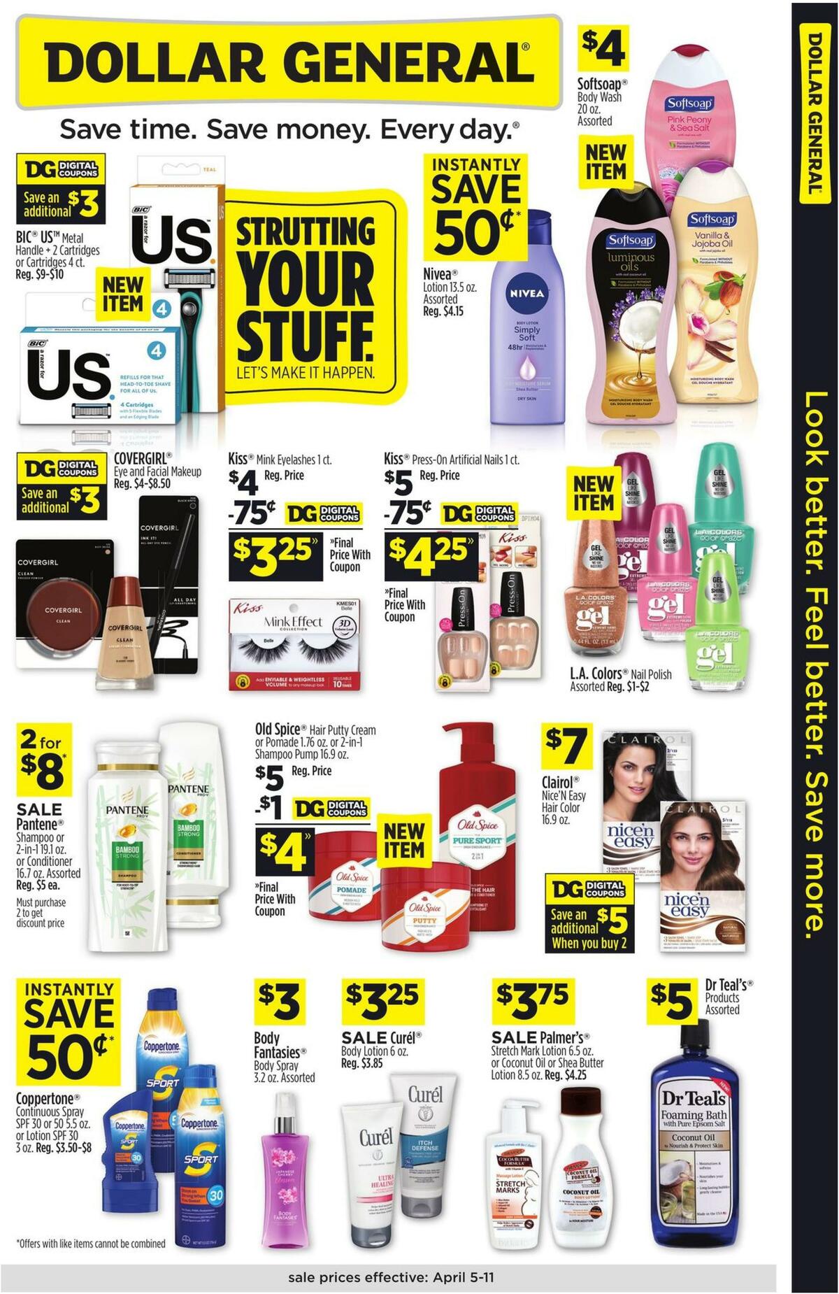 Dollar General Save more on big brands with Dollar General Weekly Ad from April 5