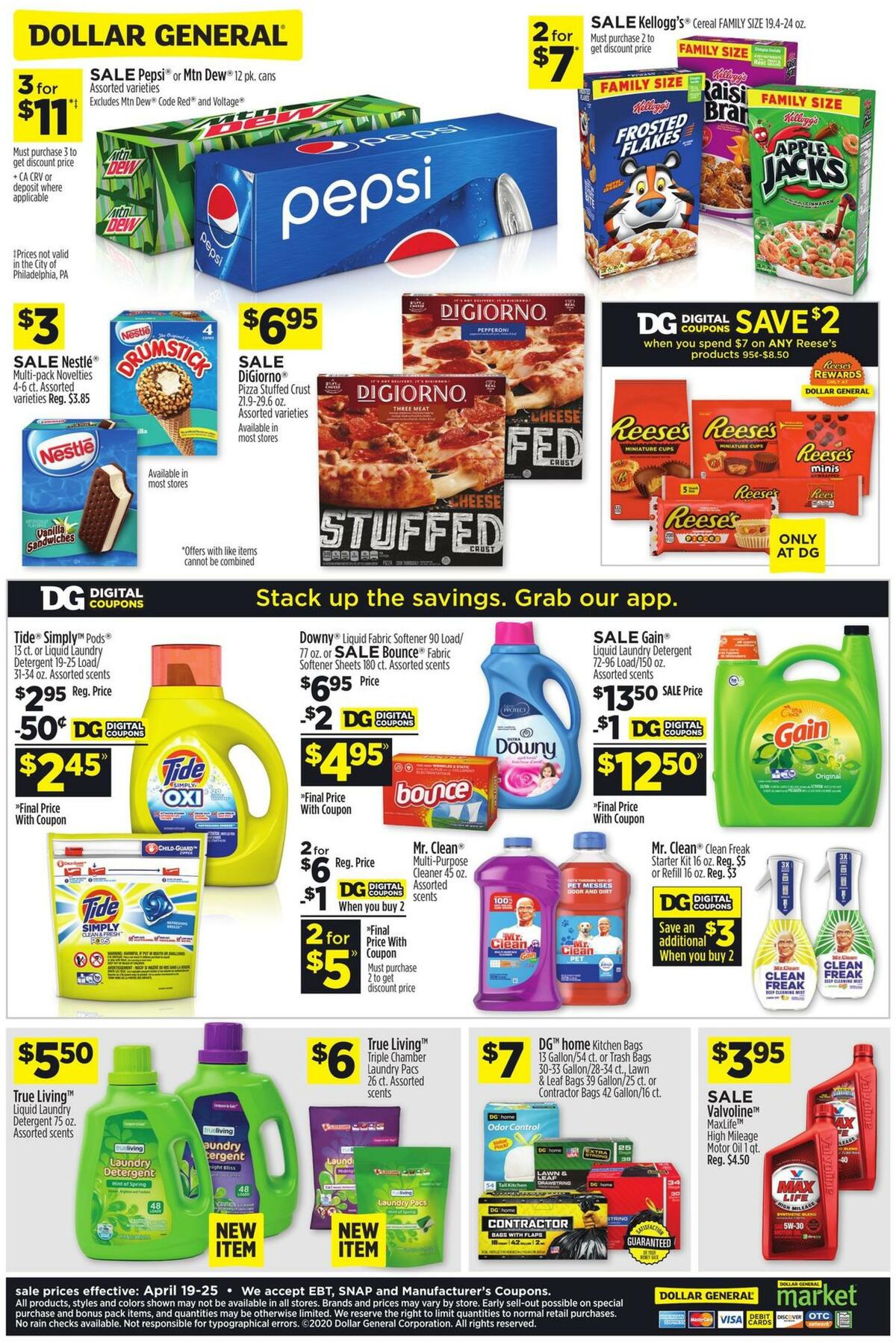 Dollar General Weekly Ad from April 19