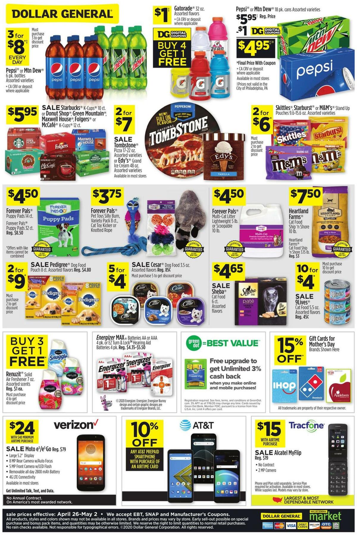 Dollar General Weekly Ad from April 26