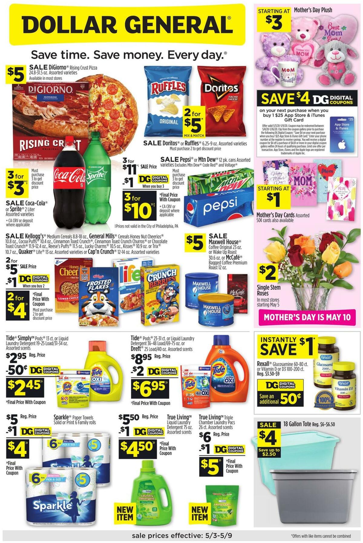 Dollar General Weekly Ad from May 3