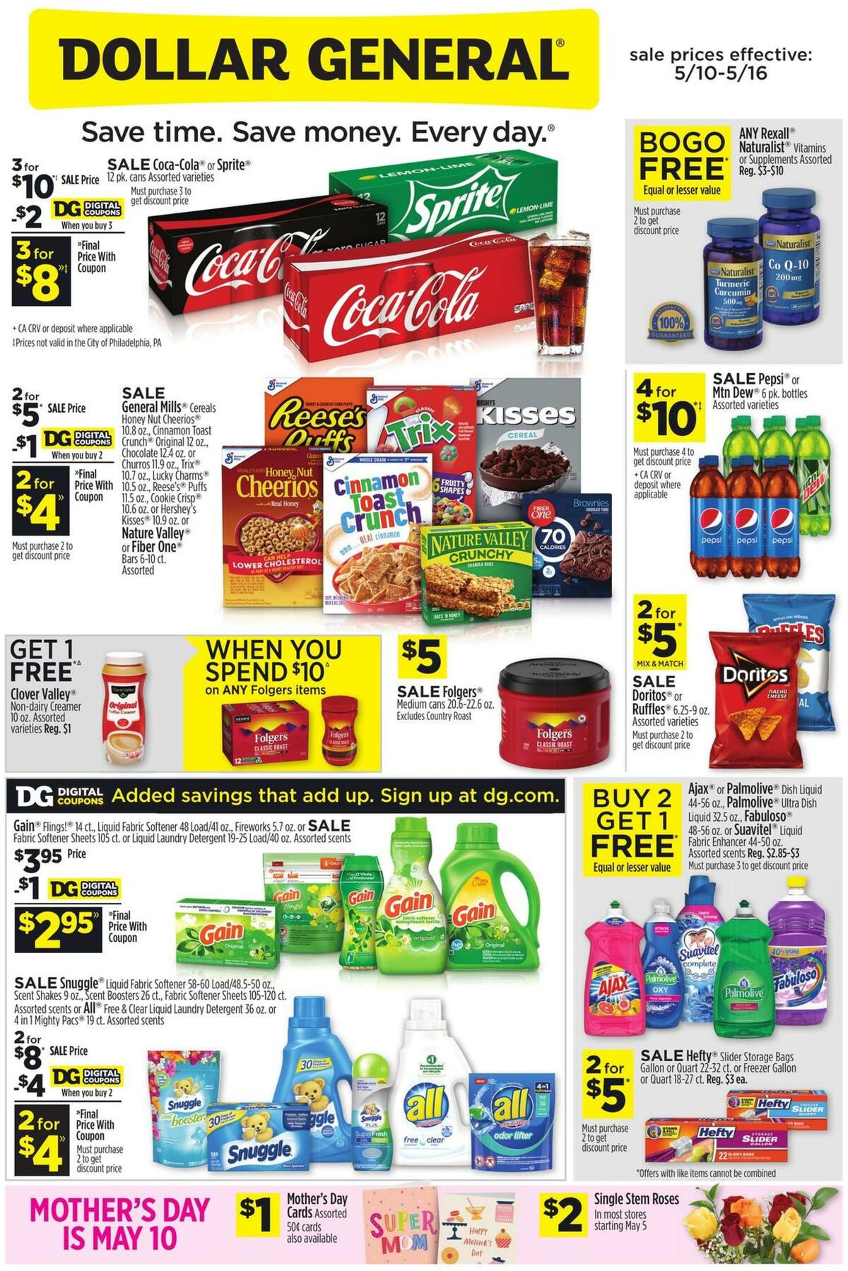 Dollar General Weekly Ad from May 10