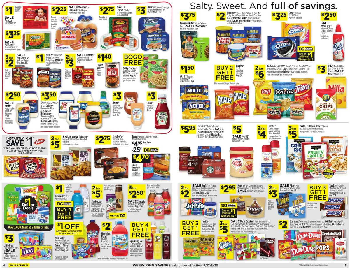 Dollar General Weekly Ad from May 17