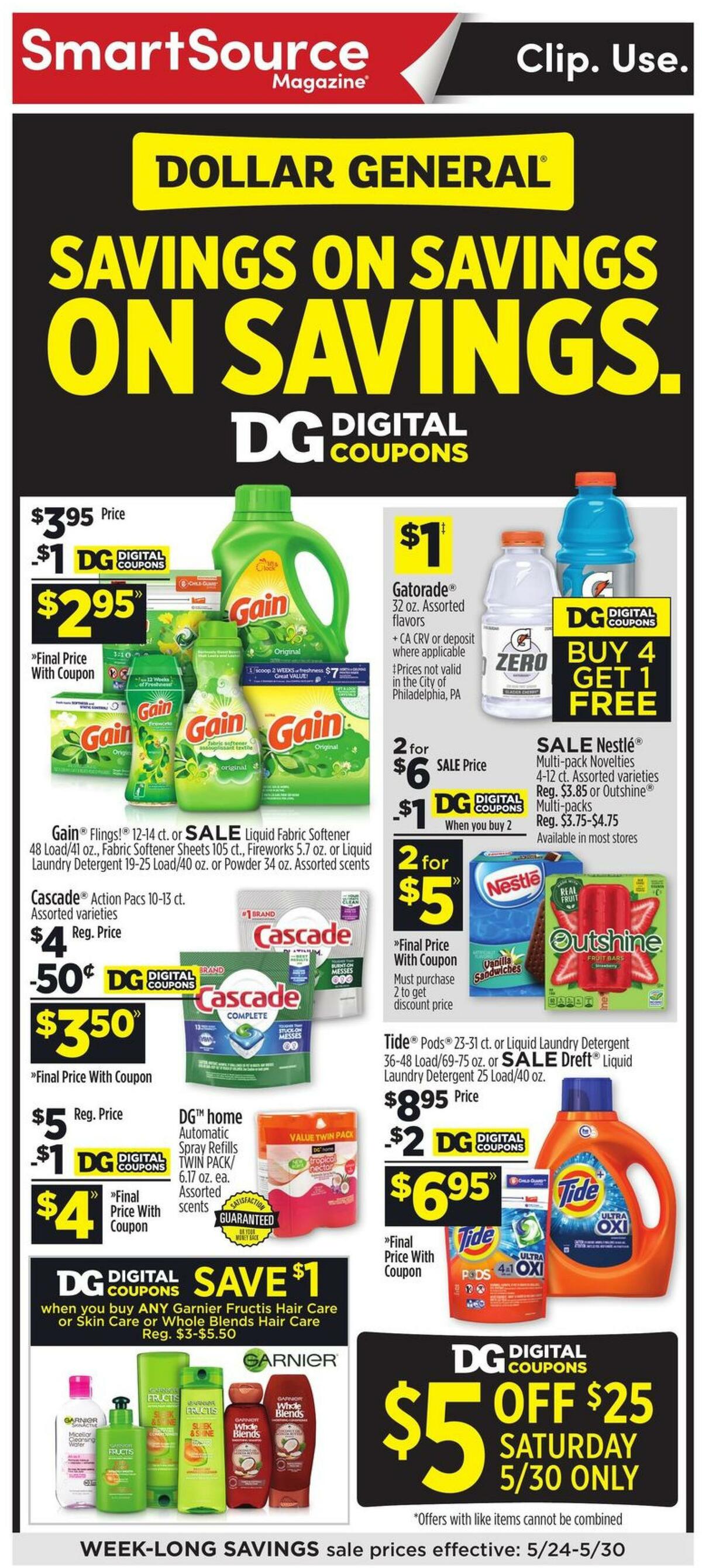Dollar General Weekly Ad from May 24