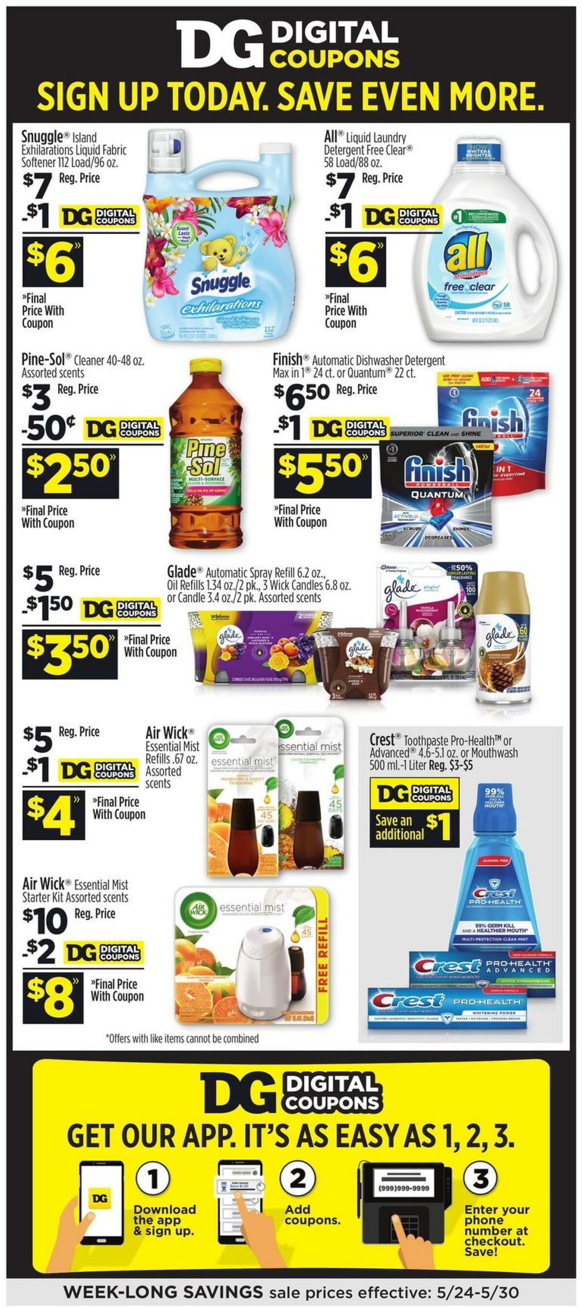 Dollar General Weekly Ad from May 24