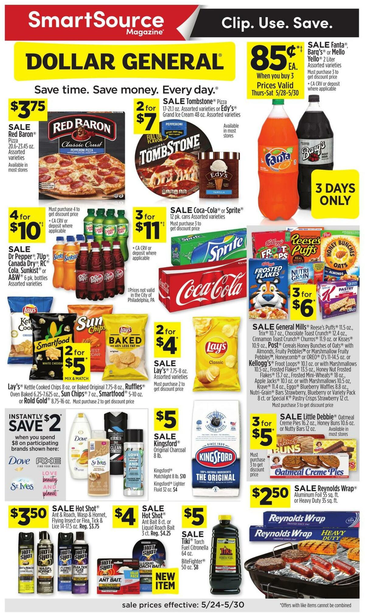 Dollar General Weekly Ad from May 24