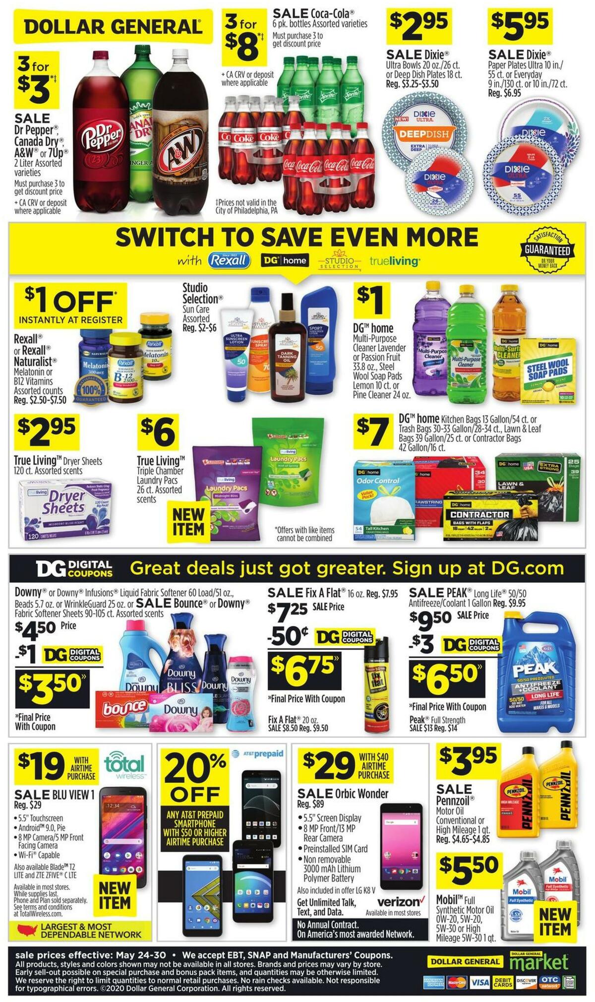 Dollar General Weekly Ad from May 24