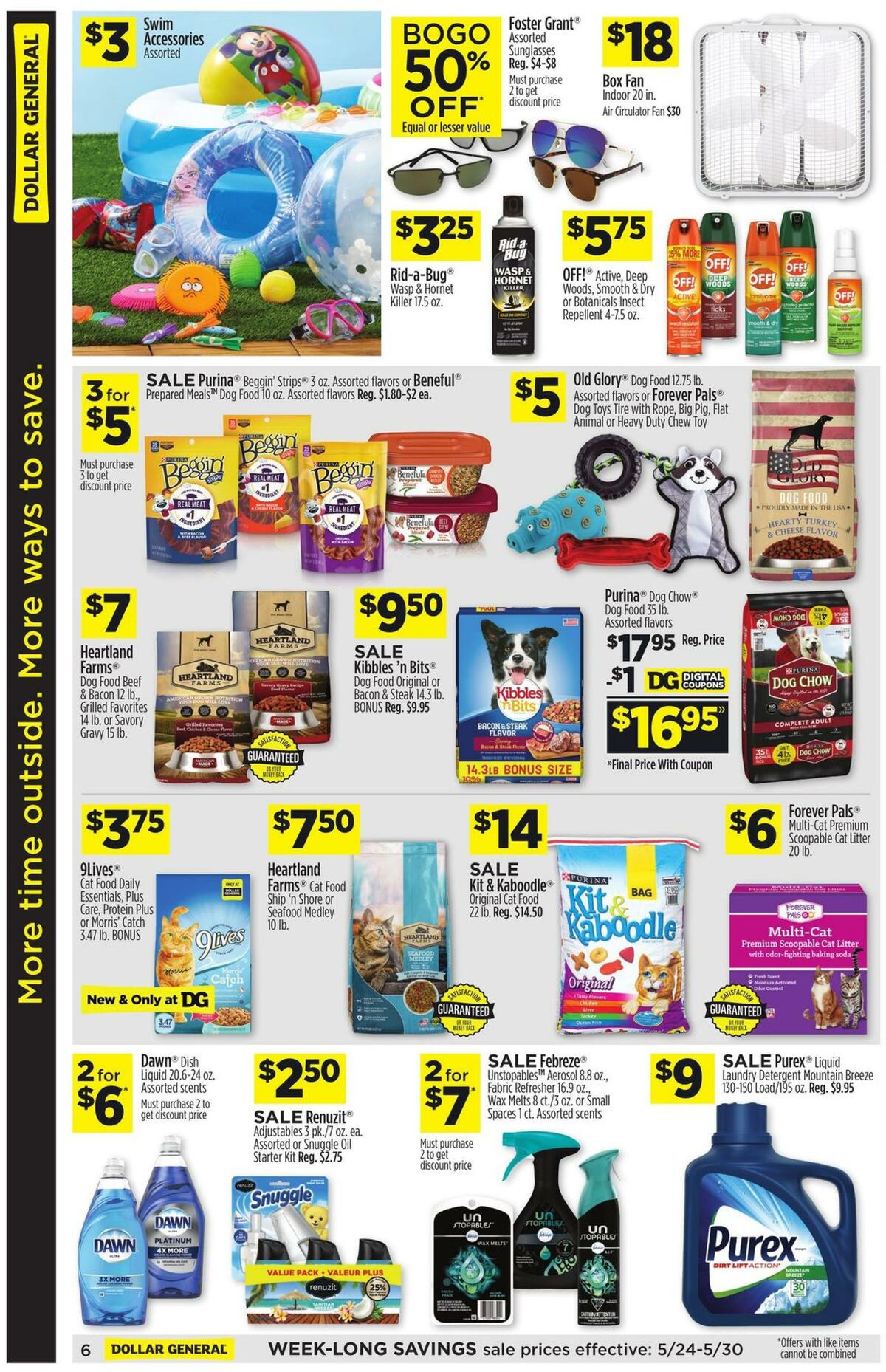 Dollar General Weekly Ad from May 24