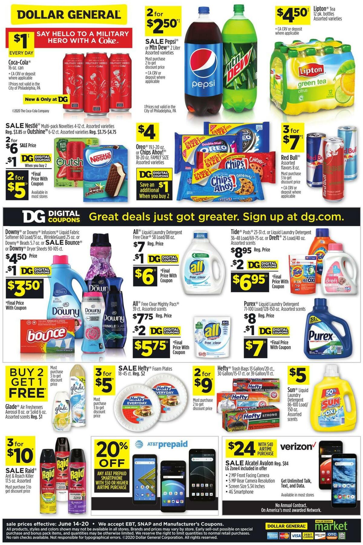 Dollar General Weekly Ad from June 14
