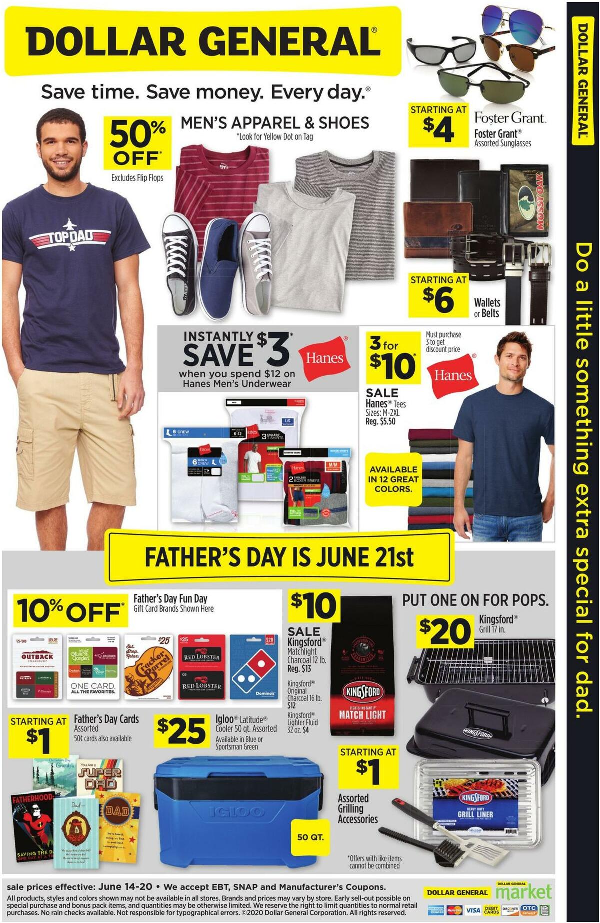 Dollar General Do something extra special for dad Weekly Ad from June 14