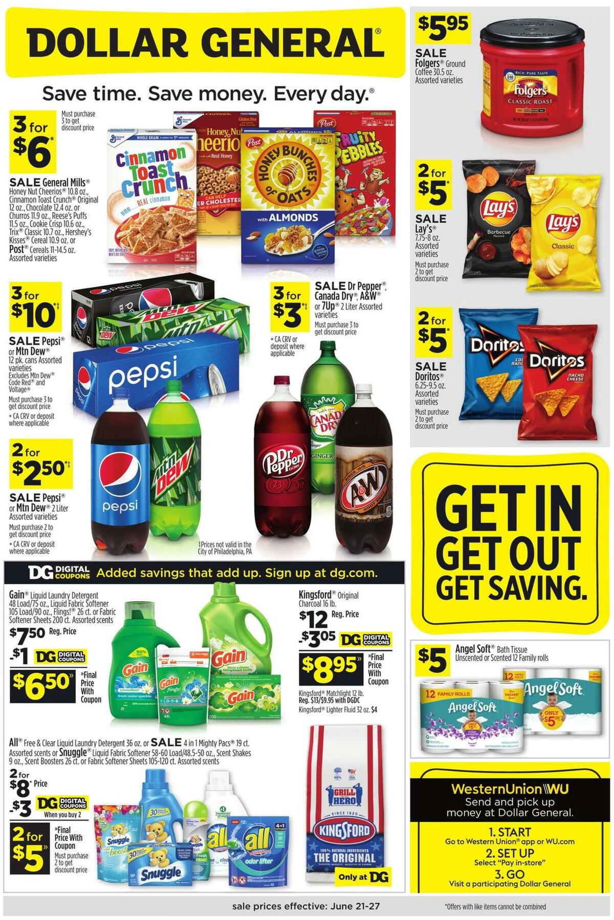 Dollar General Weekly Ad from June 21