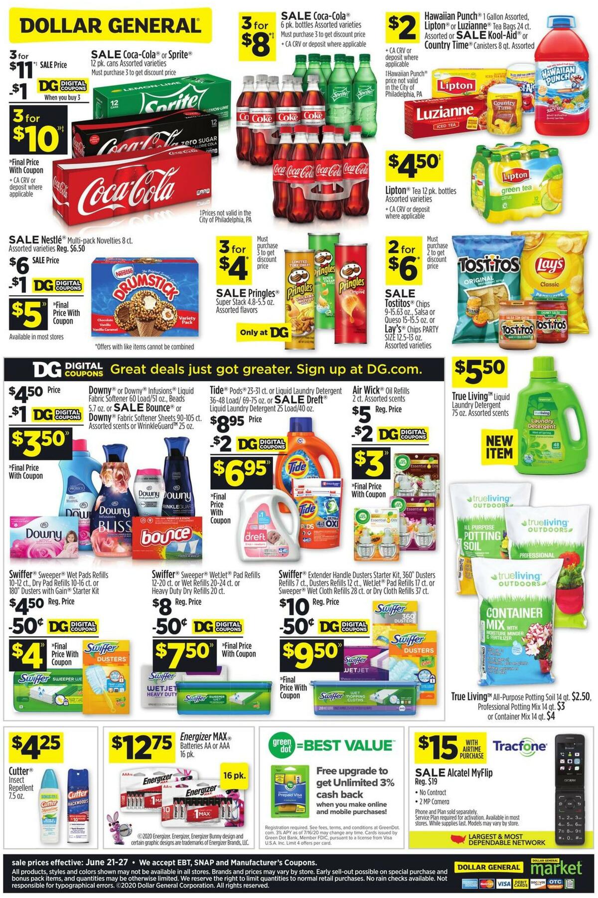 Dollar General Weekly Ad from June 21