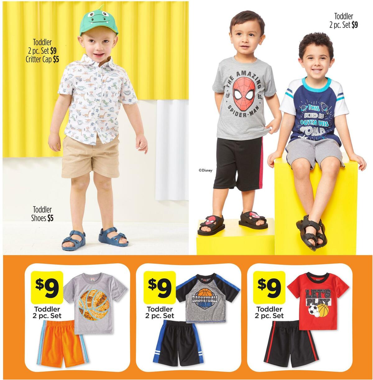 Dollar General Summer Apparel for the Whole Family Weekly Ad from April 23