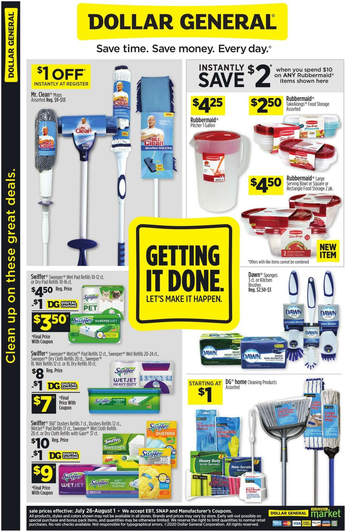 Dollar General Weekly Ad from July 26