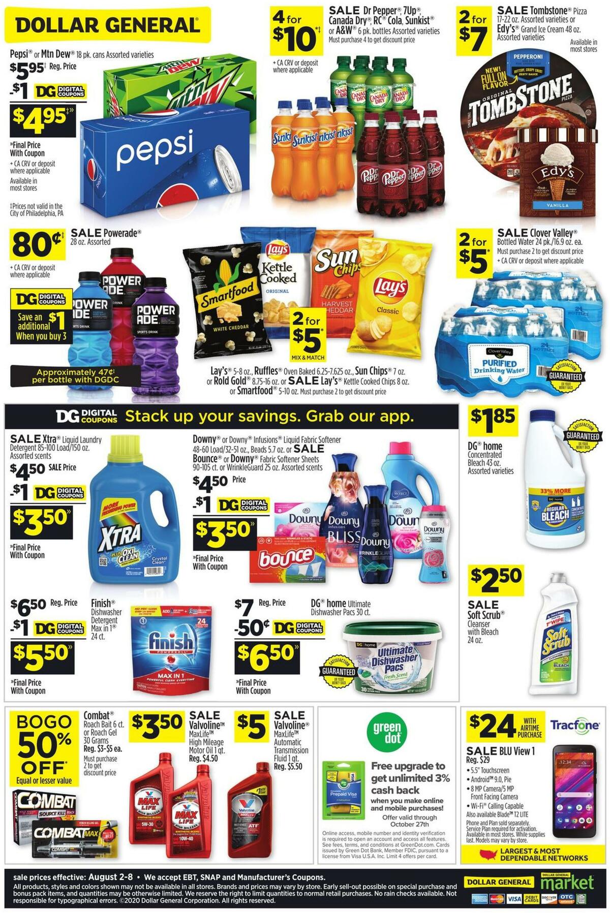 Dollar General Weekly Ad from August 2
