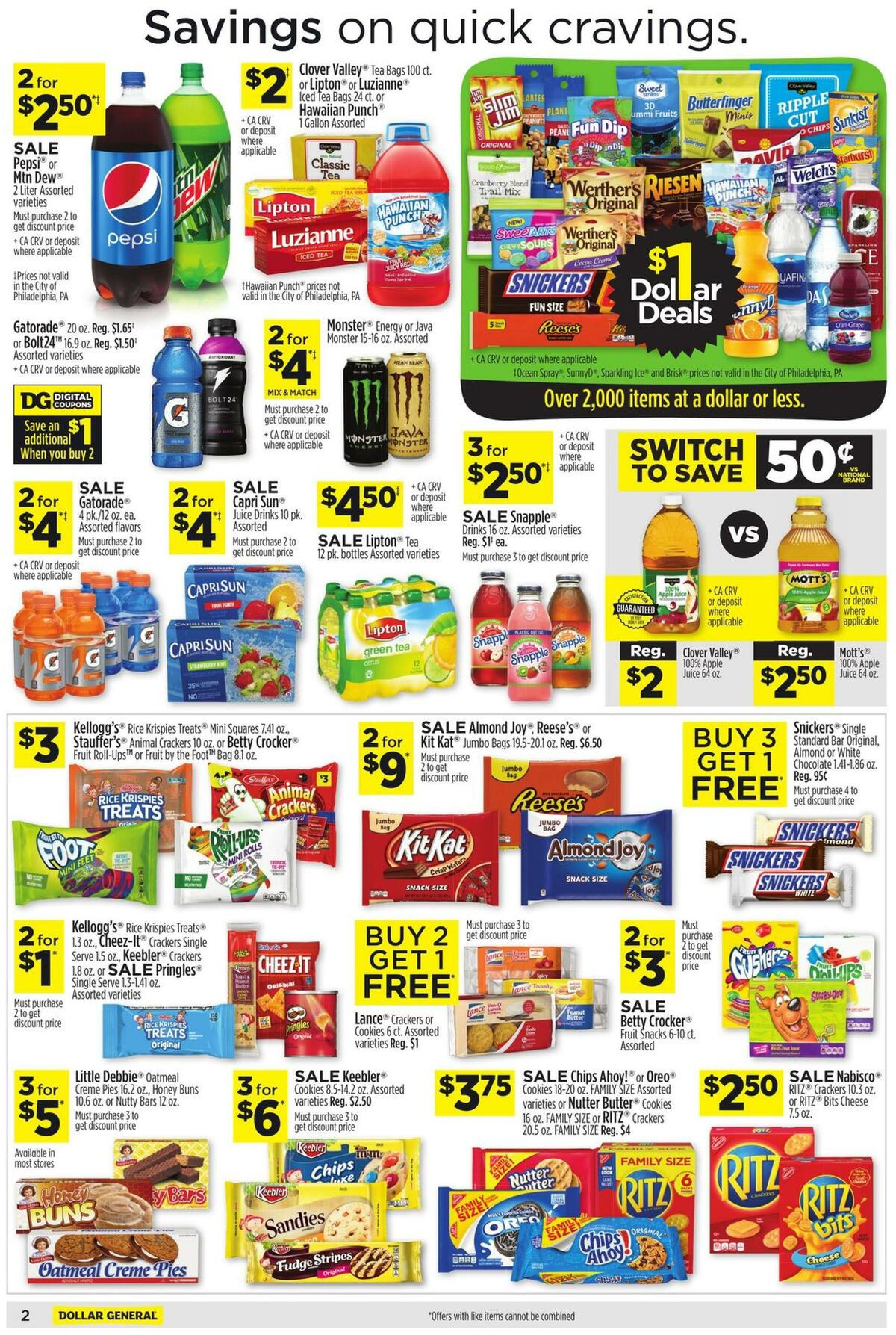 Dollar General Weekly Ad from August 2