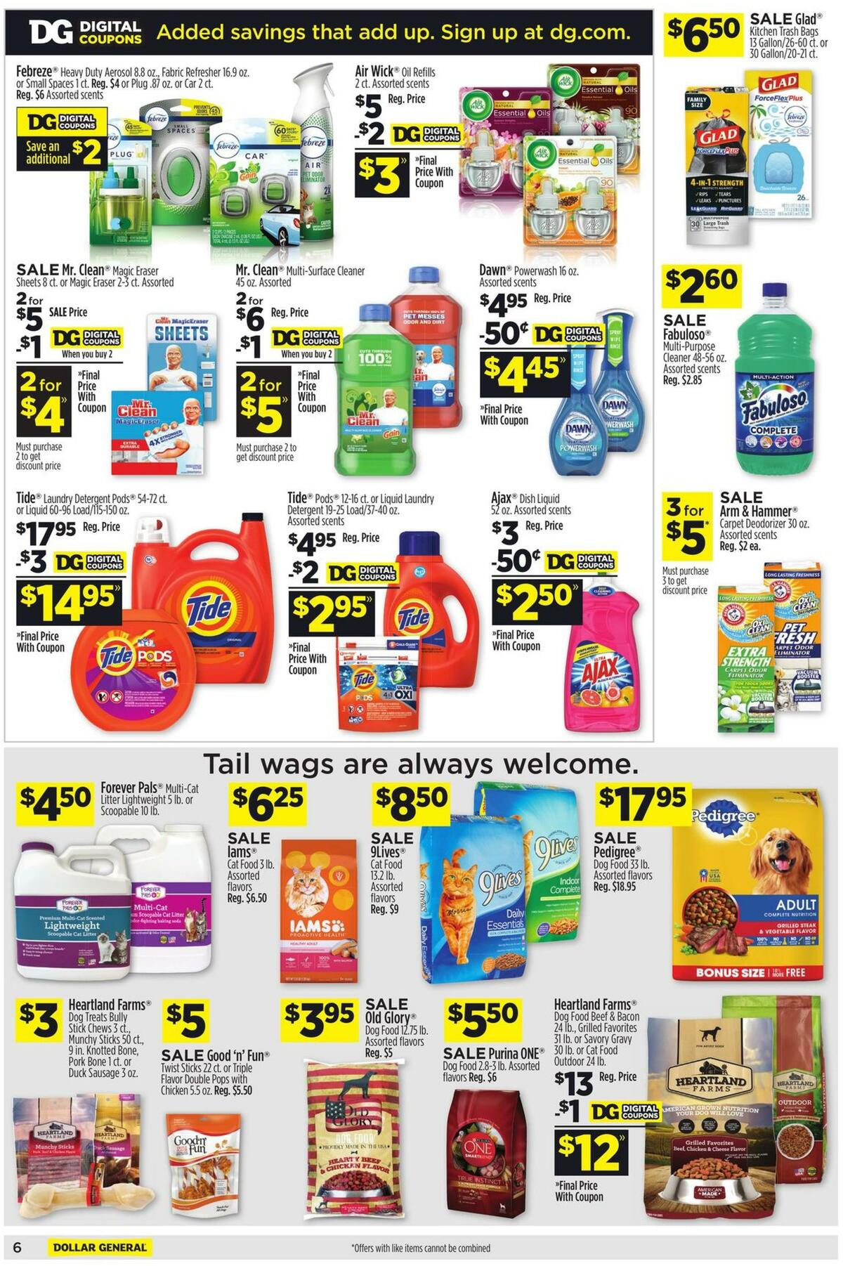 Dollar General Weekly Ad from August 2