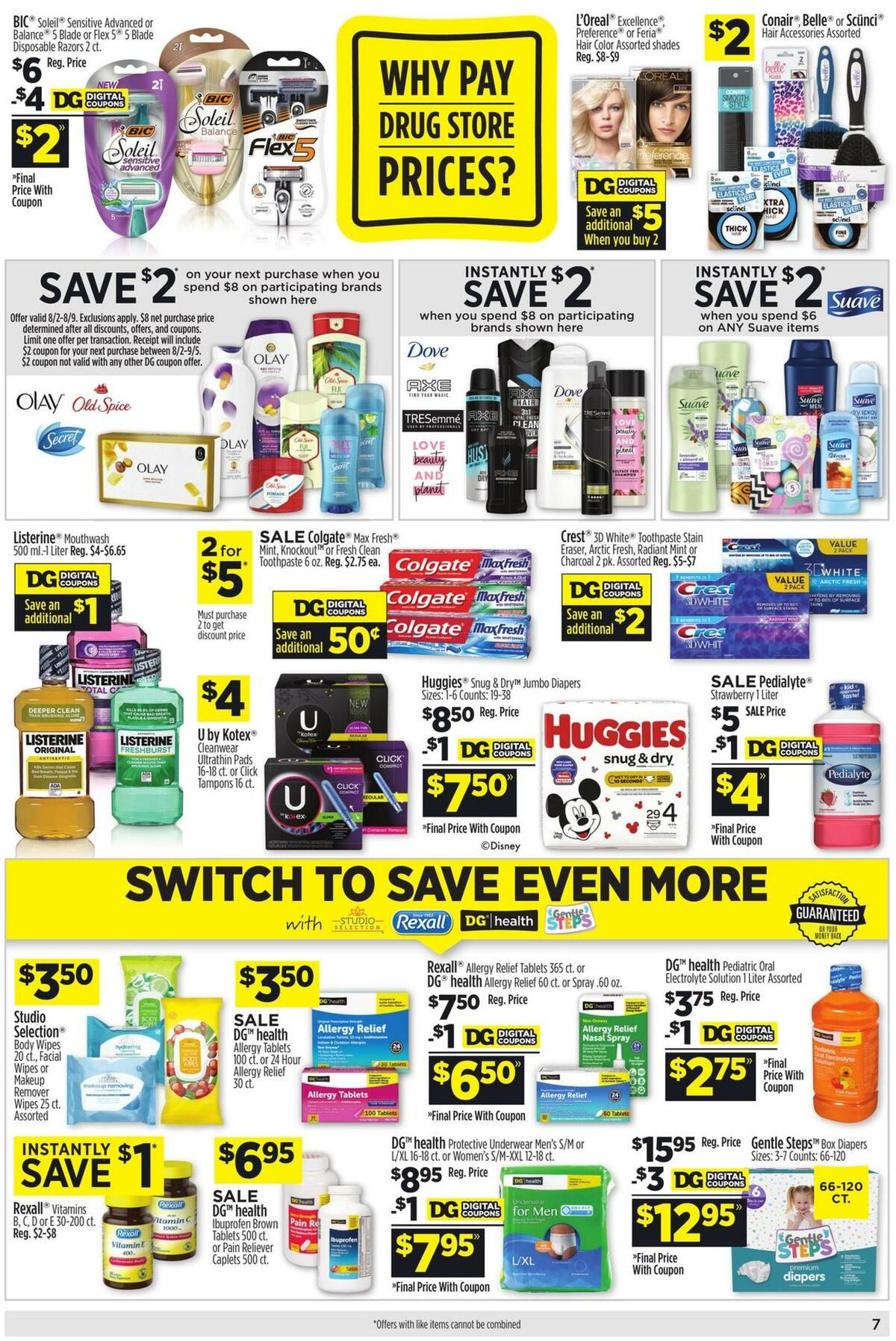 Dollar General Weekly Ad from August 2