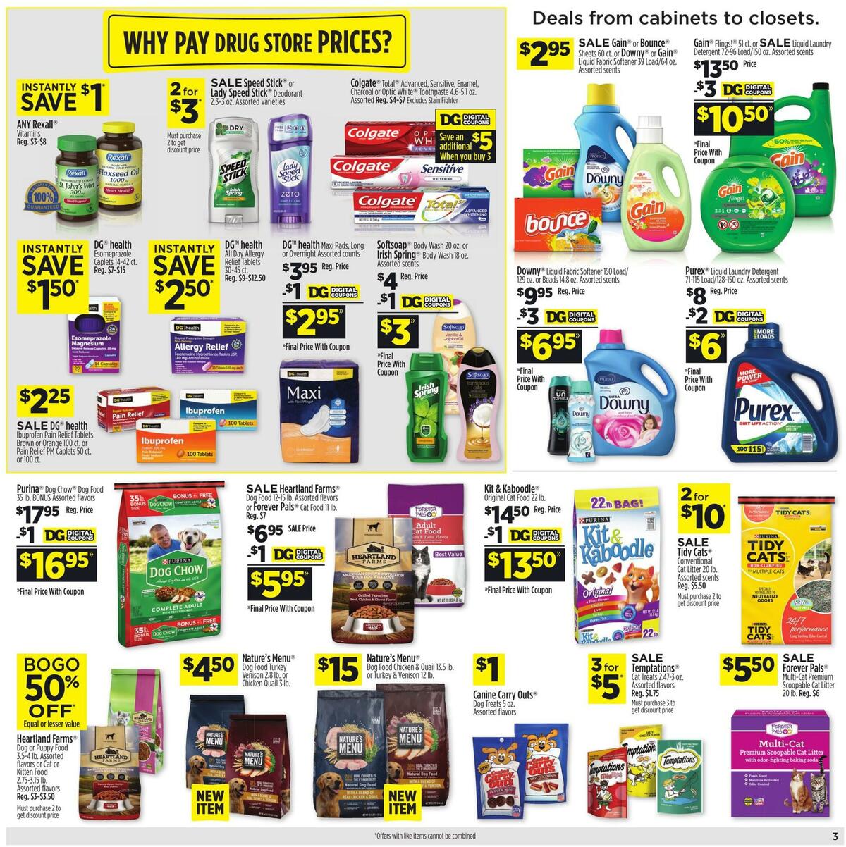 Dollar General Weekly Ad from August 9