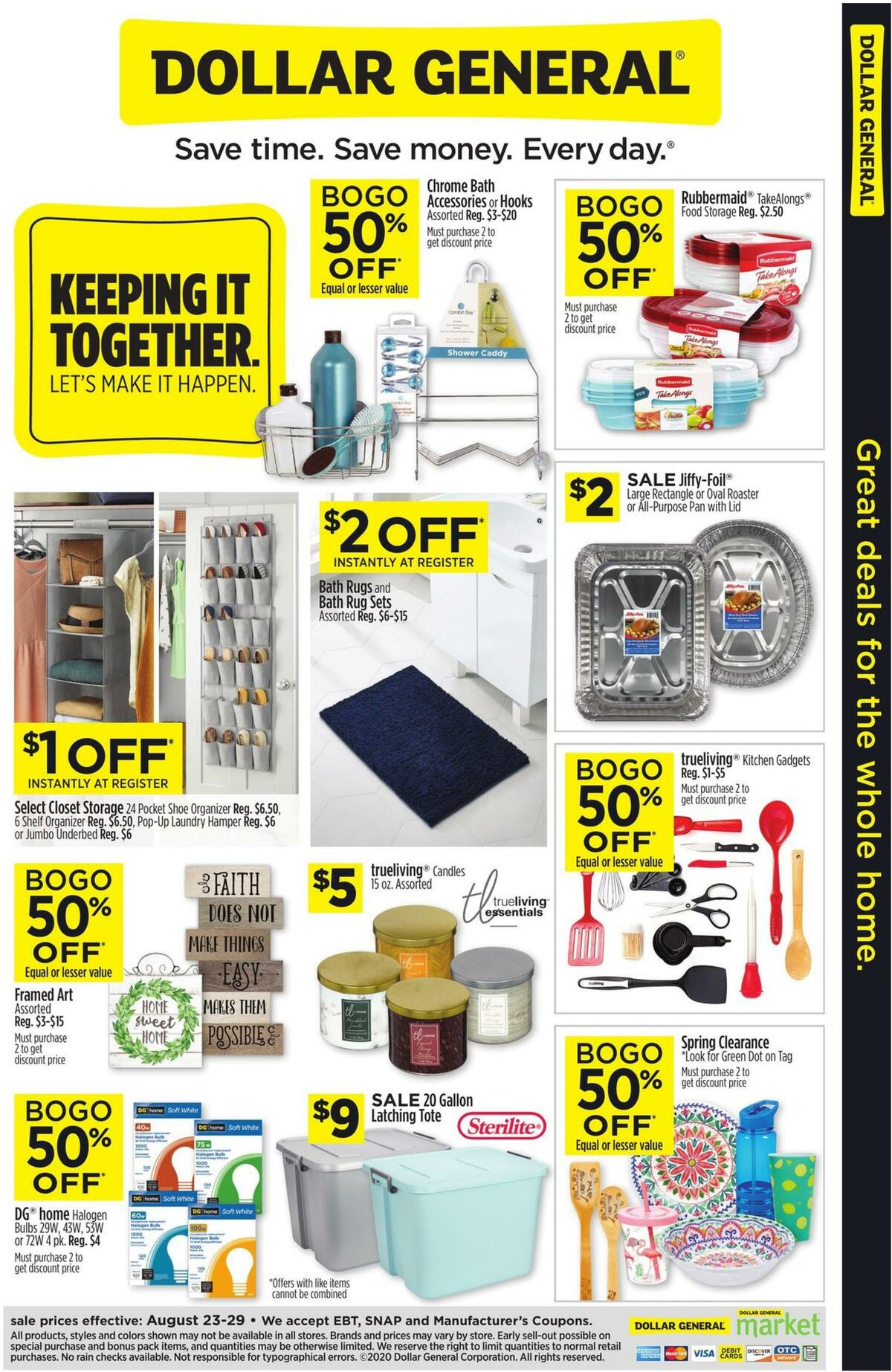 Dollar General Weekly Ad from August 23