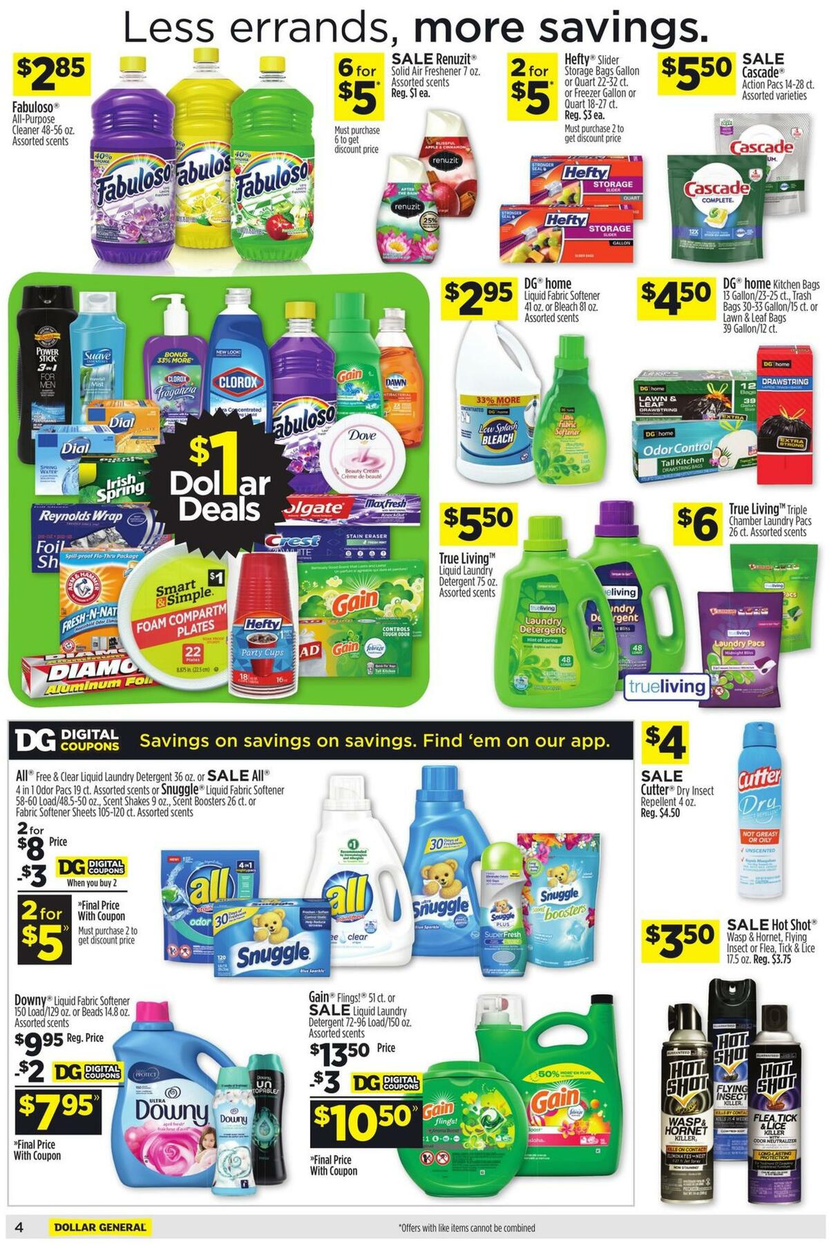 Dollar General Weekly Ad from September 13