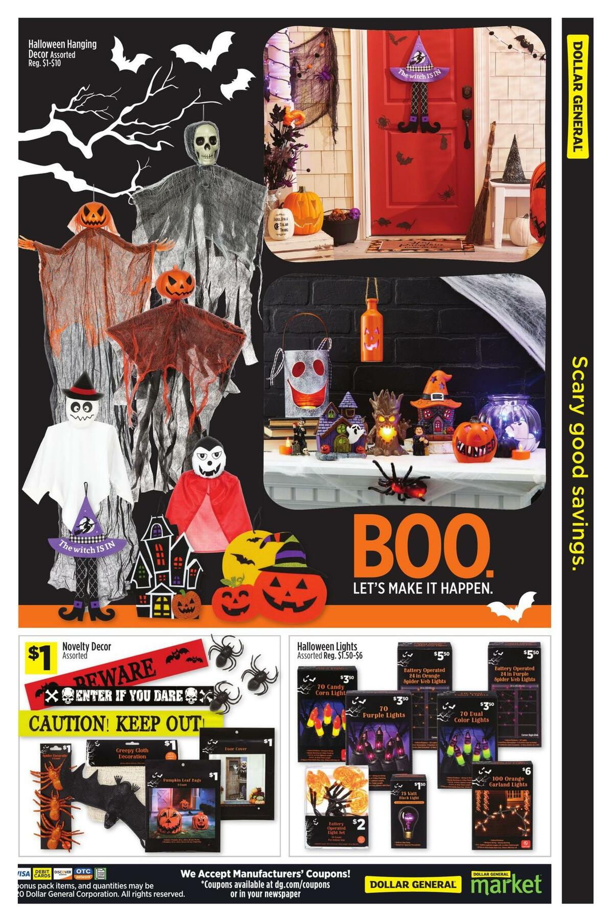 Dollar General Scary Good Savings Weekly Ad from September 20