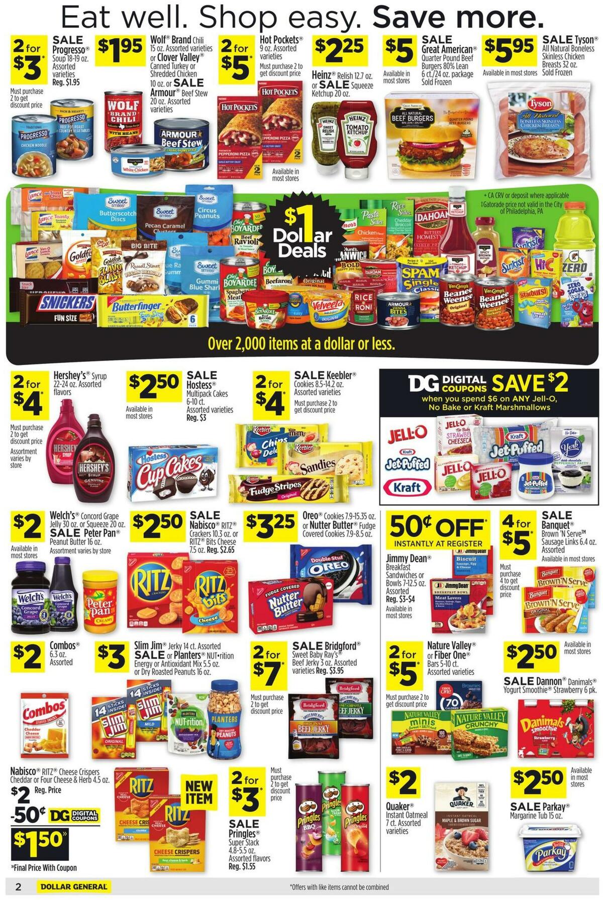 Dollar General Weekly Ad from September 27