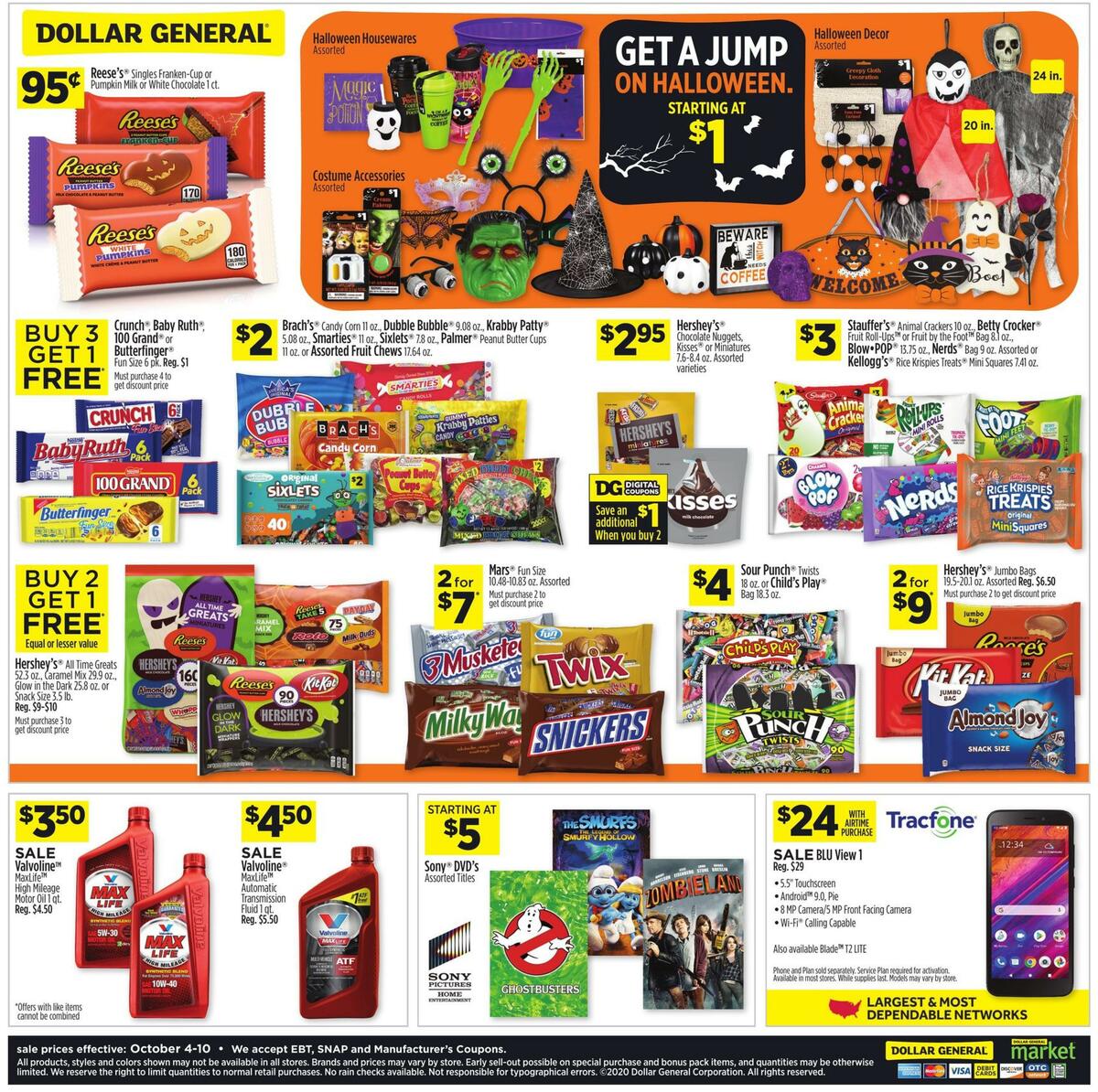 Dollar General Weekly Ad from October 4