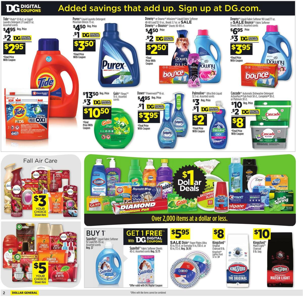 Dollar General Weekly Ad from October 11
