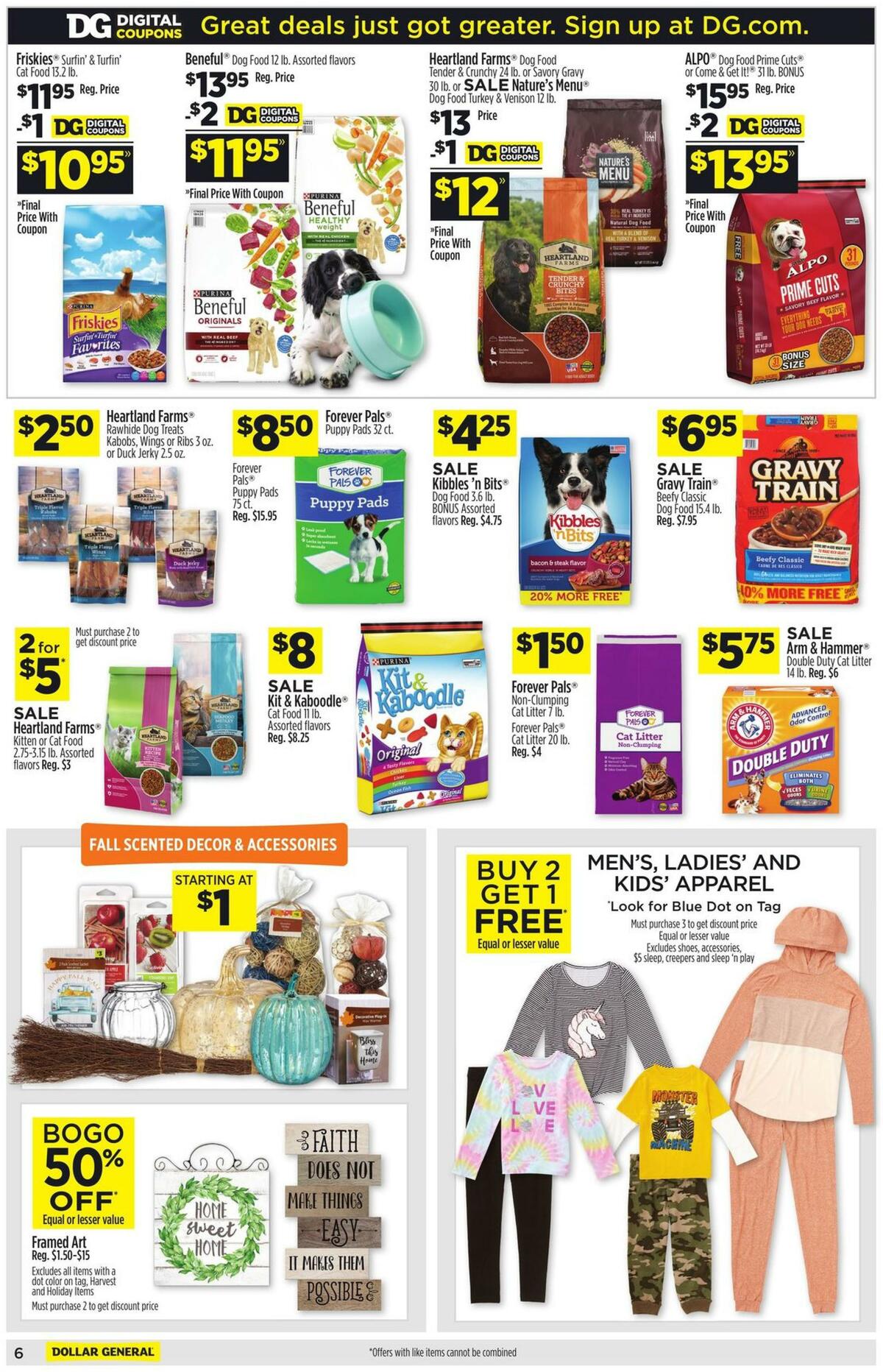 Dollar General Weekly Ad from October 18