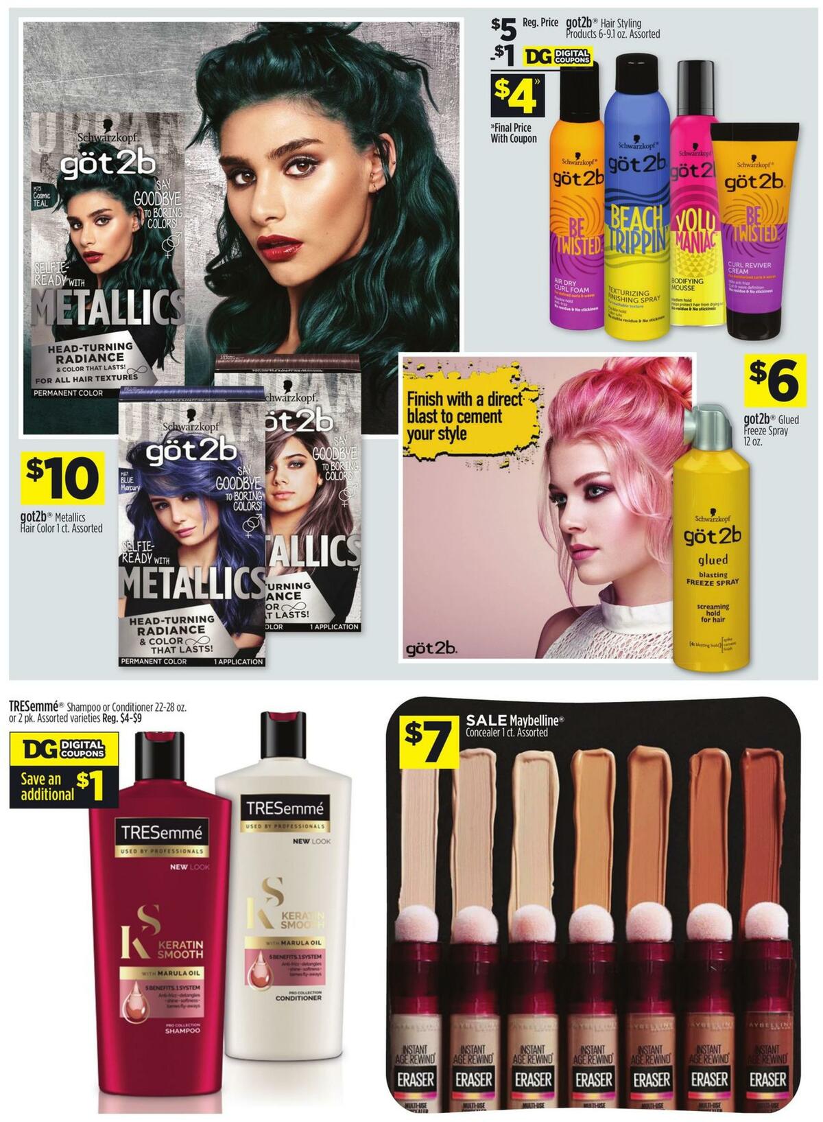 Dollar General Health & Beauty Savings Weekly Ad from October 18
