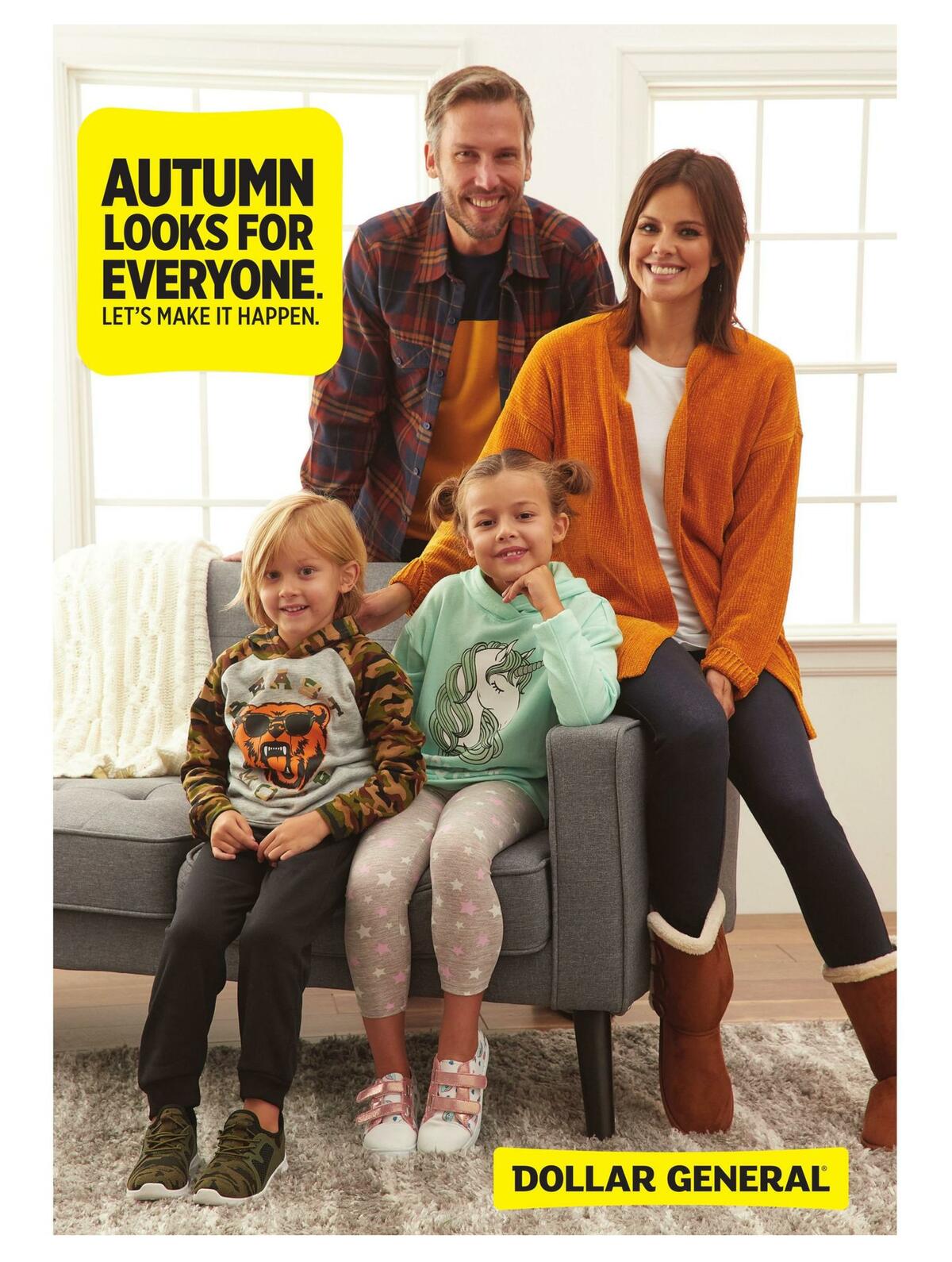 Dollar General Fall Apparel for the Whole Family Weekly Ad from October 21