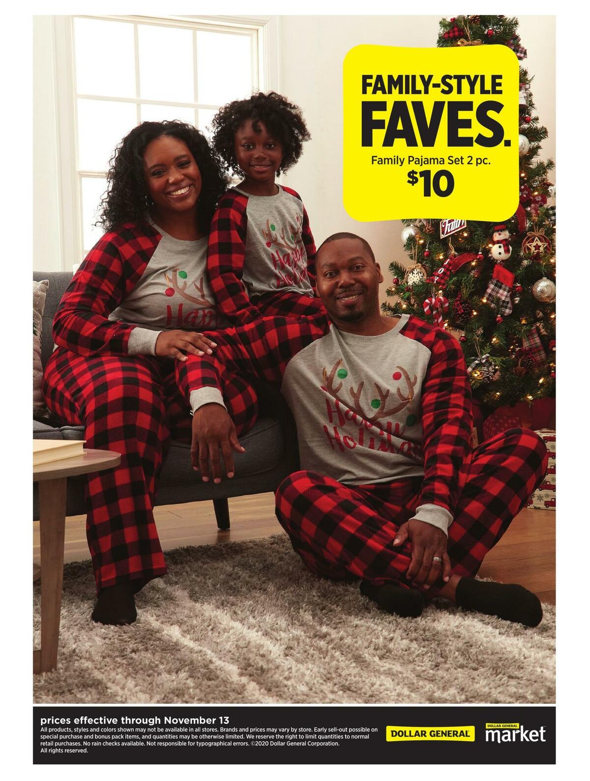 Dollar General Fall Apparel for the Whole Family Weekly Ad from October 21