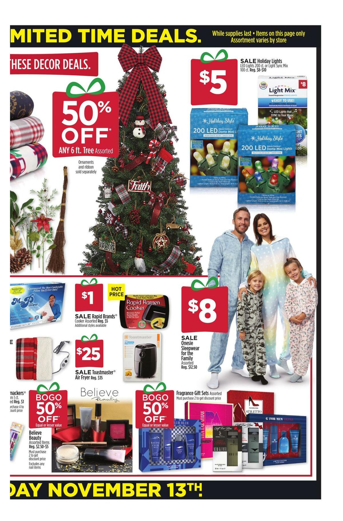 Dollar General Pre Holiday Event Weekly Ad from November 13