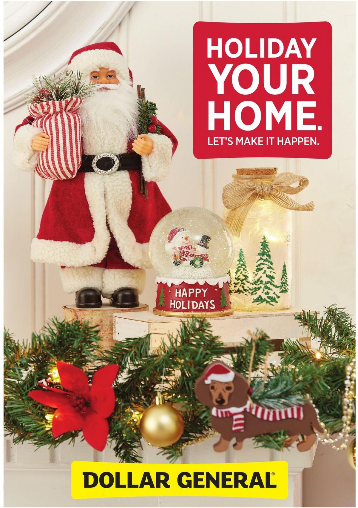 Dollar General Holiday finds priced right Weekly Ad from November 11