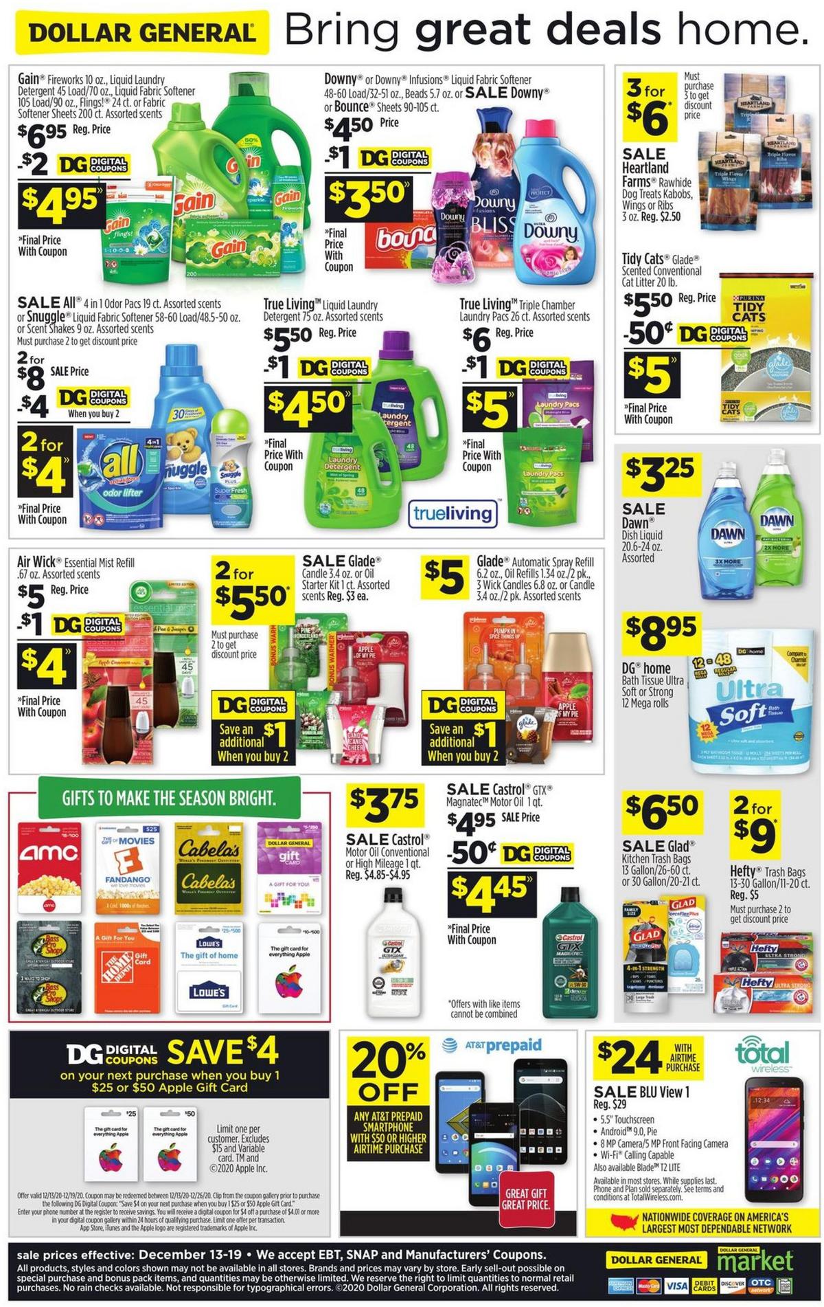Dollar General Weekly Ad from December 13