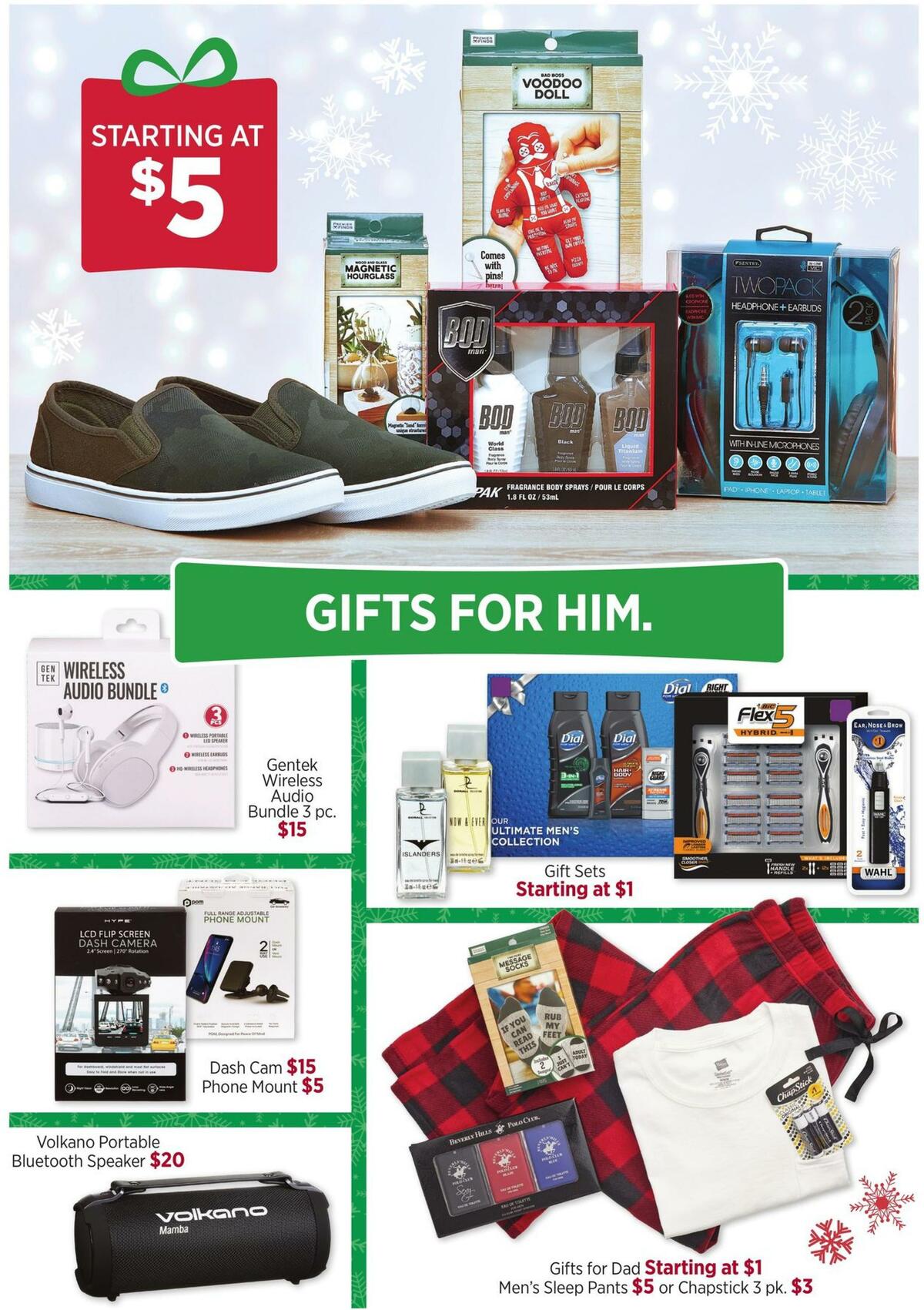 Dollar General Gifts for All. Let's Make it Happen. Weekly Ad from November 25