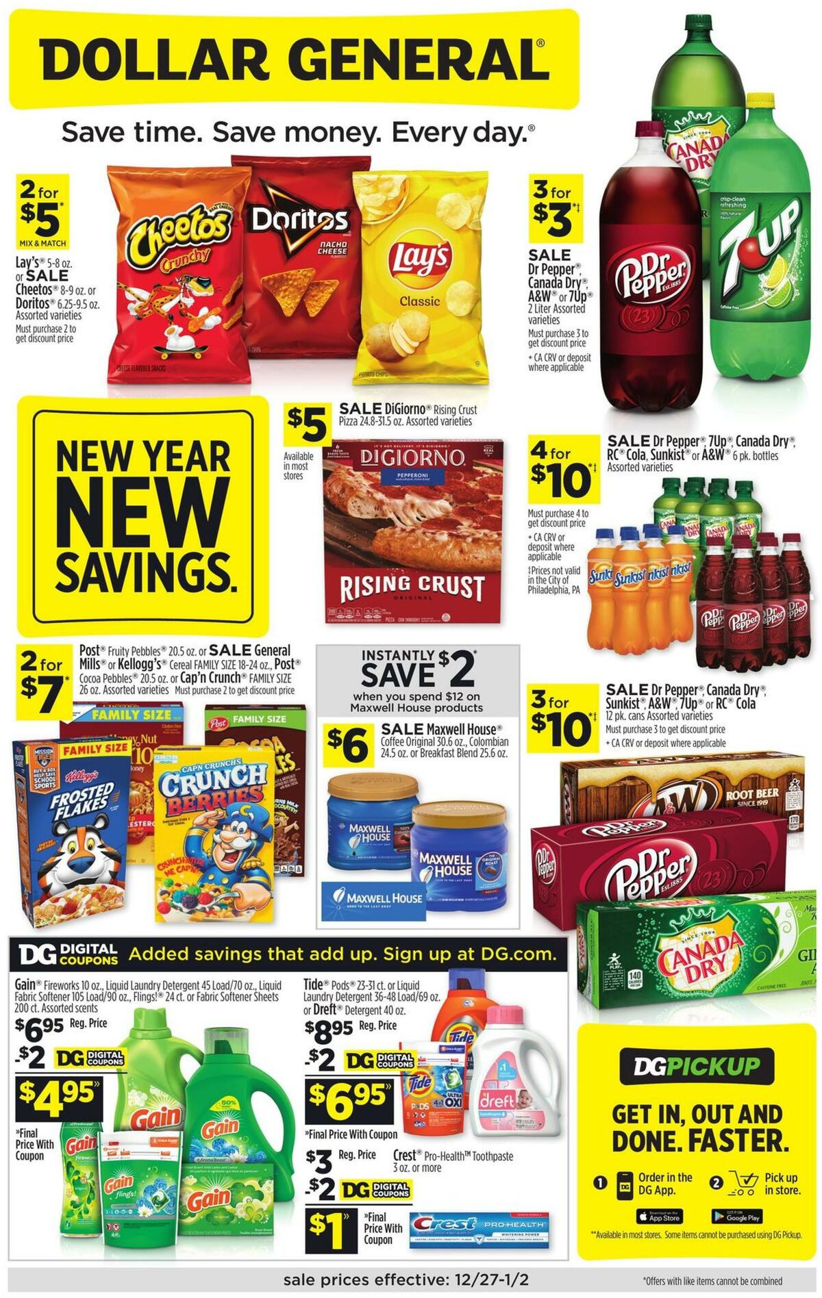 Dollar General Weekly Ad from December 27
