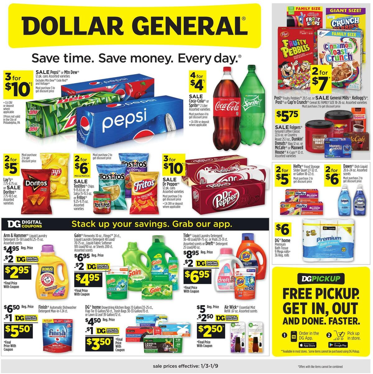 Dollar General Weekly Ad from January 3