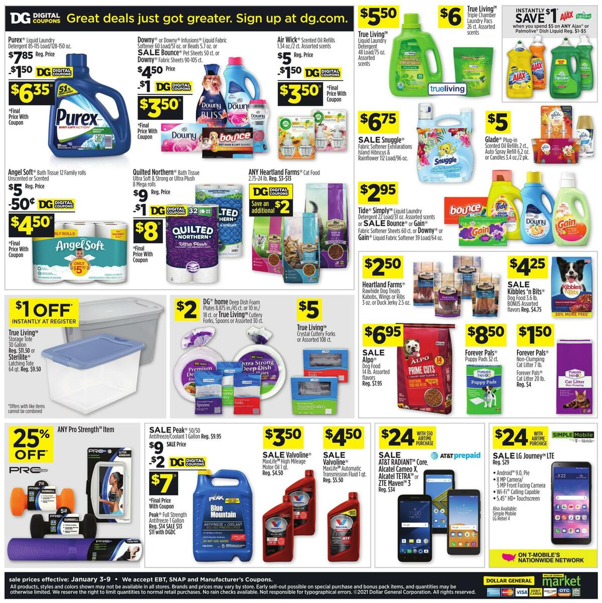 Dollar General Weekly Ad from January 3