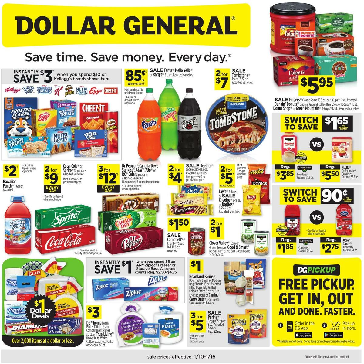 Dollar General Weekly Ad from January 10