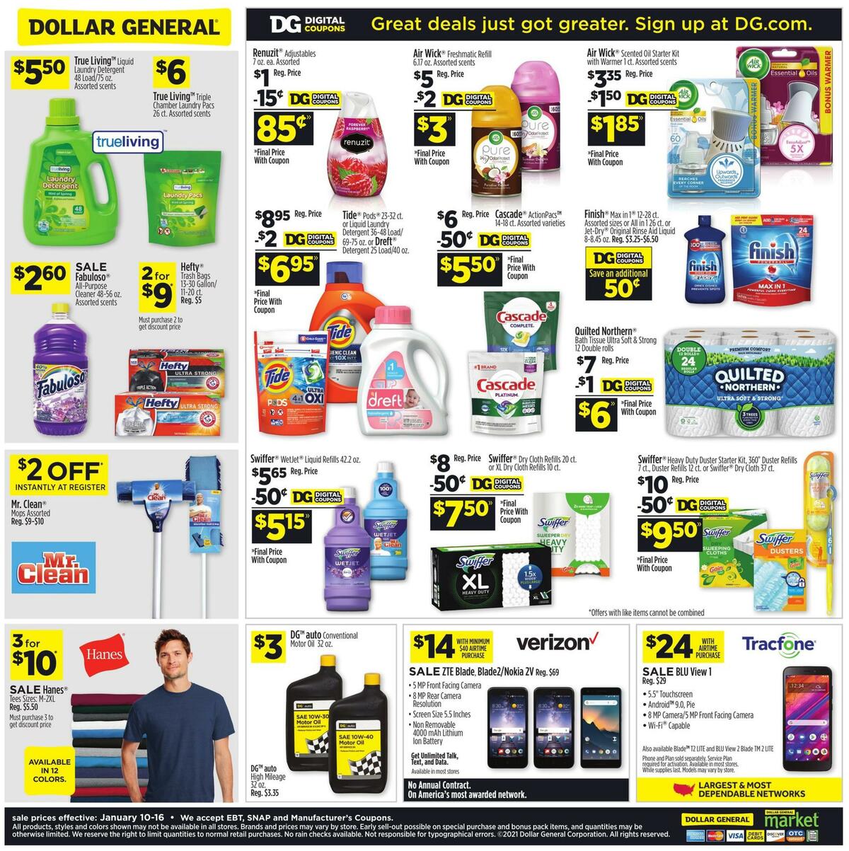 Dollar General Weekly Ad from January 10