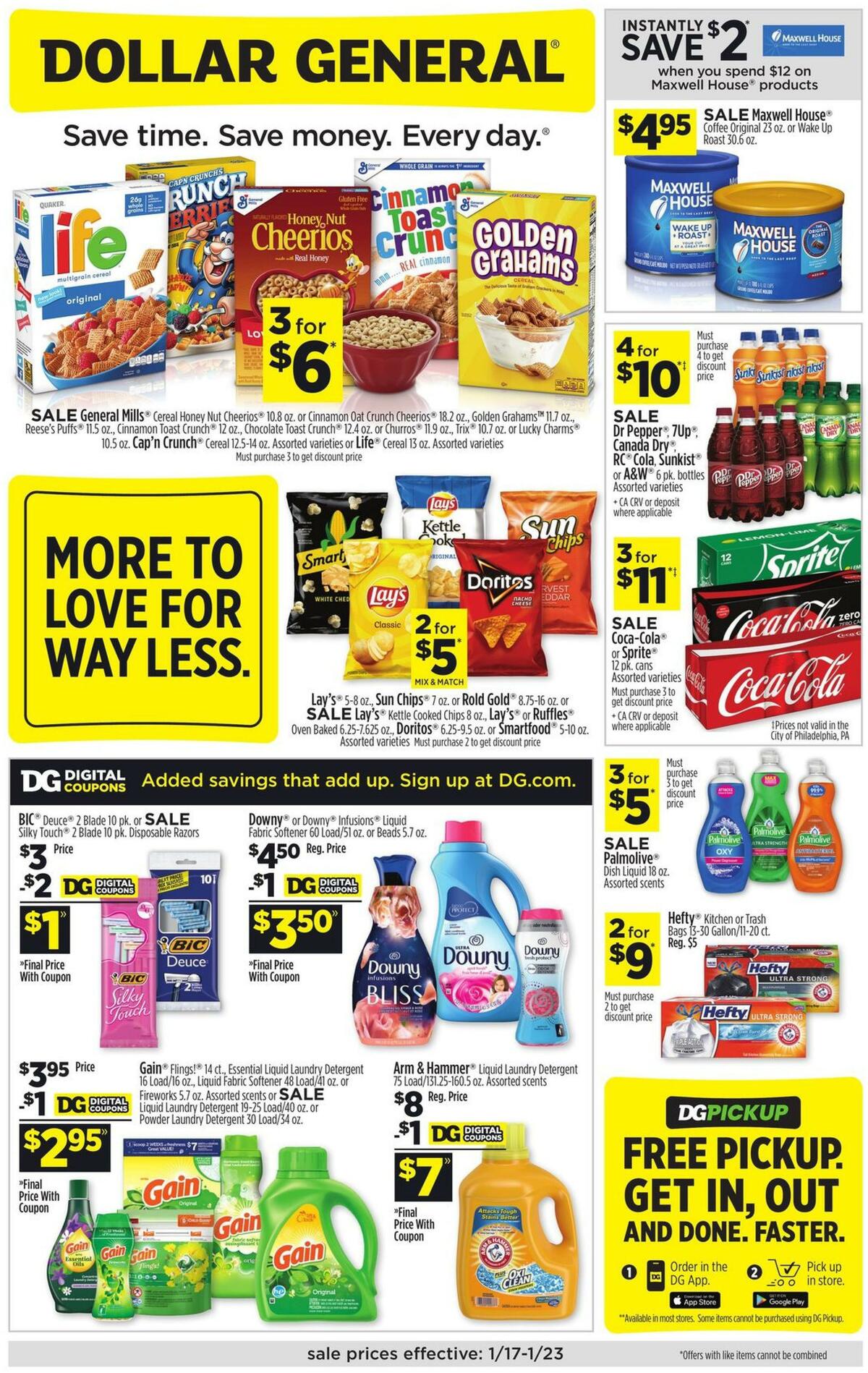 Dollar General Weekly Ad from January 17