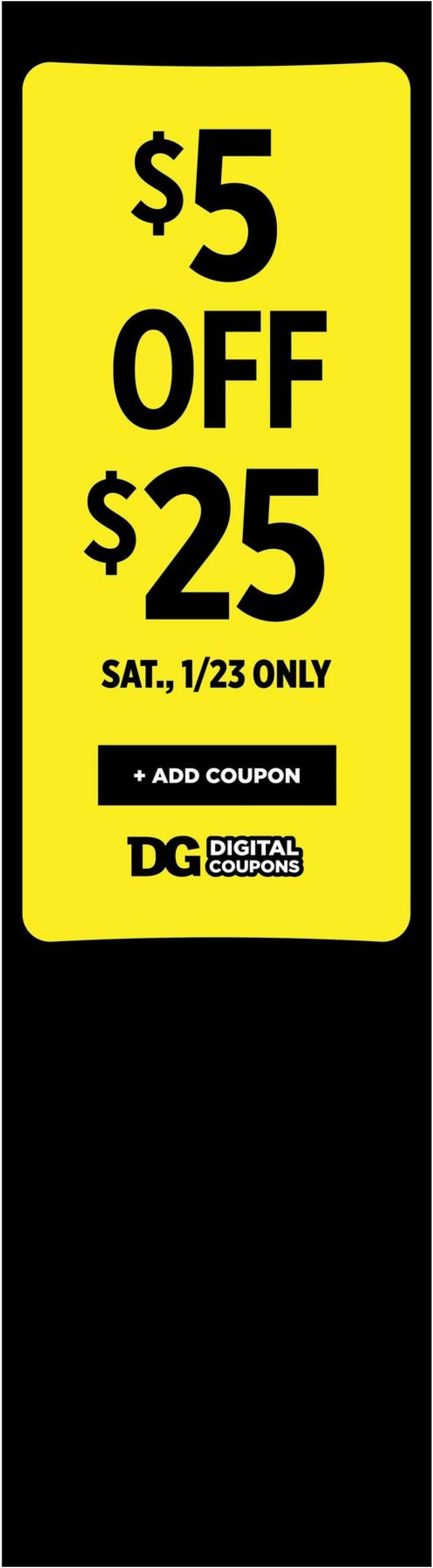 Dollar General Weekly Ad from January 17