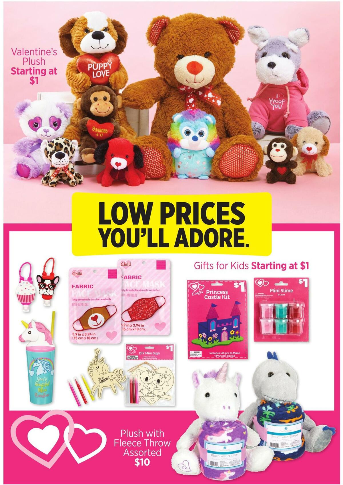 Dollar General Valentine's Day Book Weekly Ad from January 14