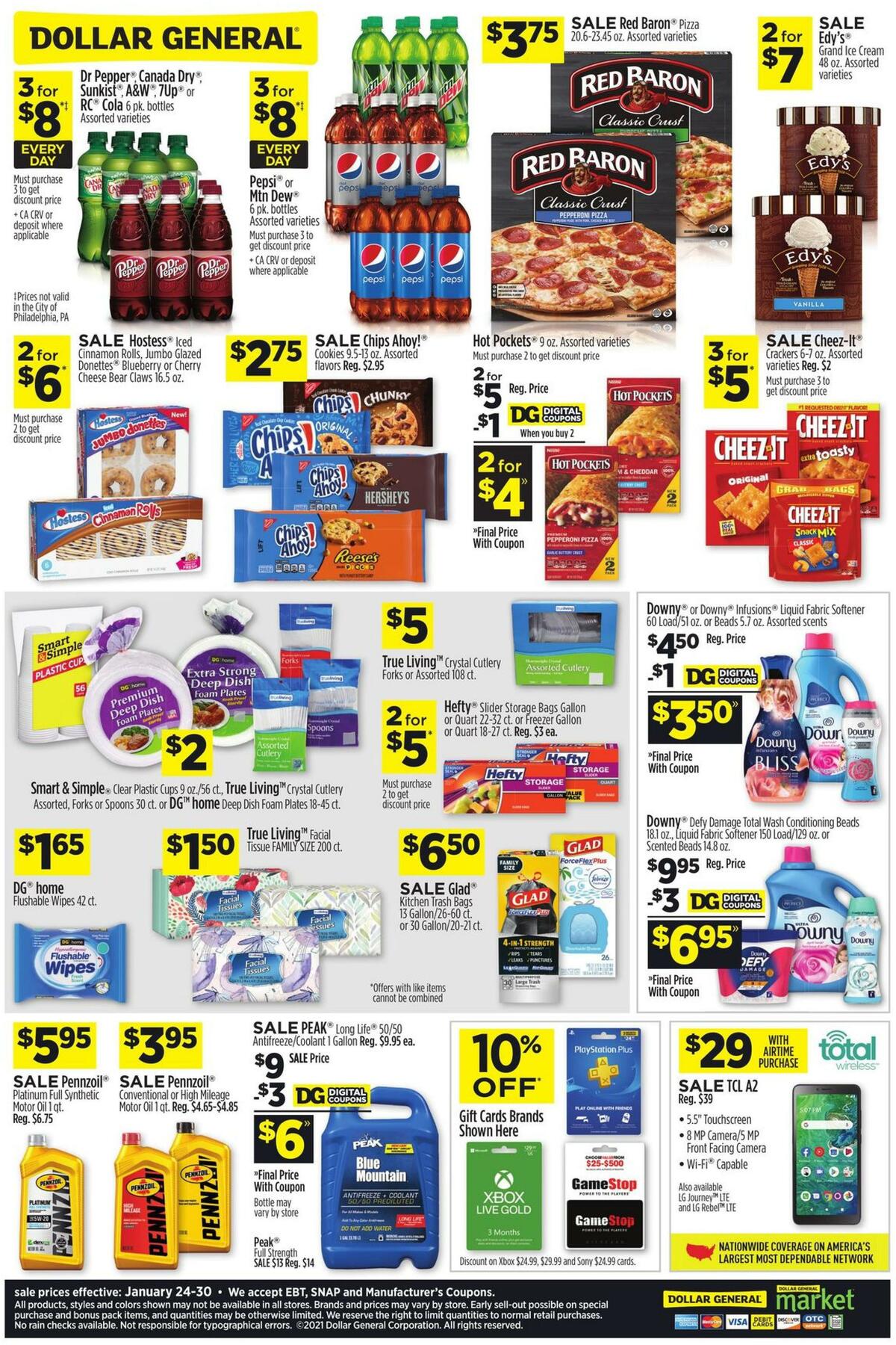 Dollar General Weekly Ad from January 24