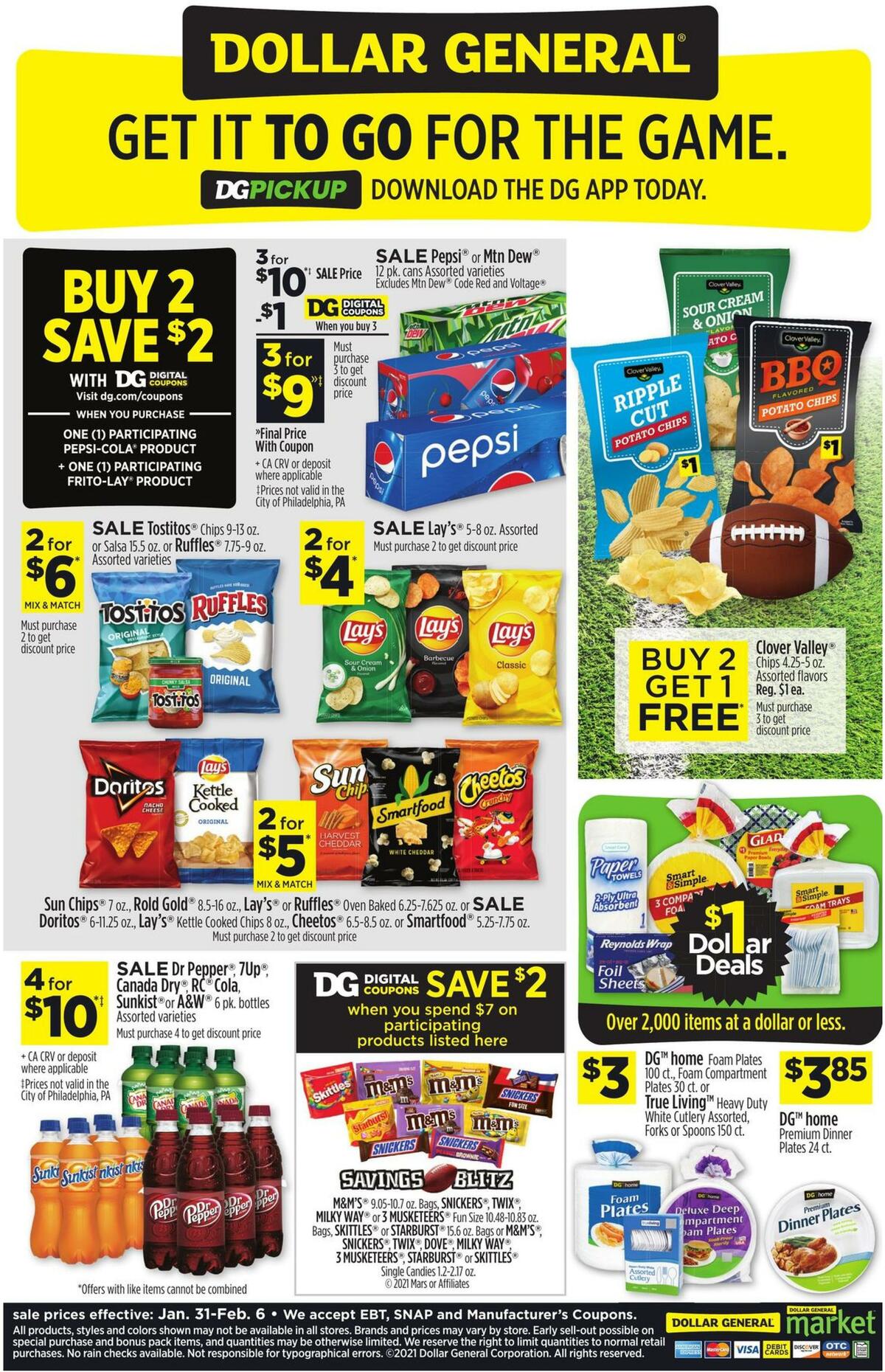 Dollar General Weekly Ad from January 31