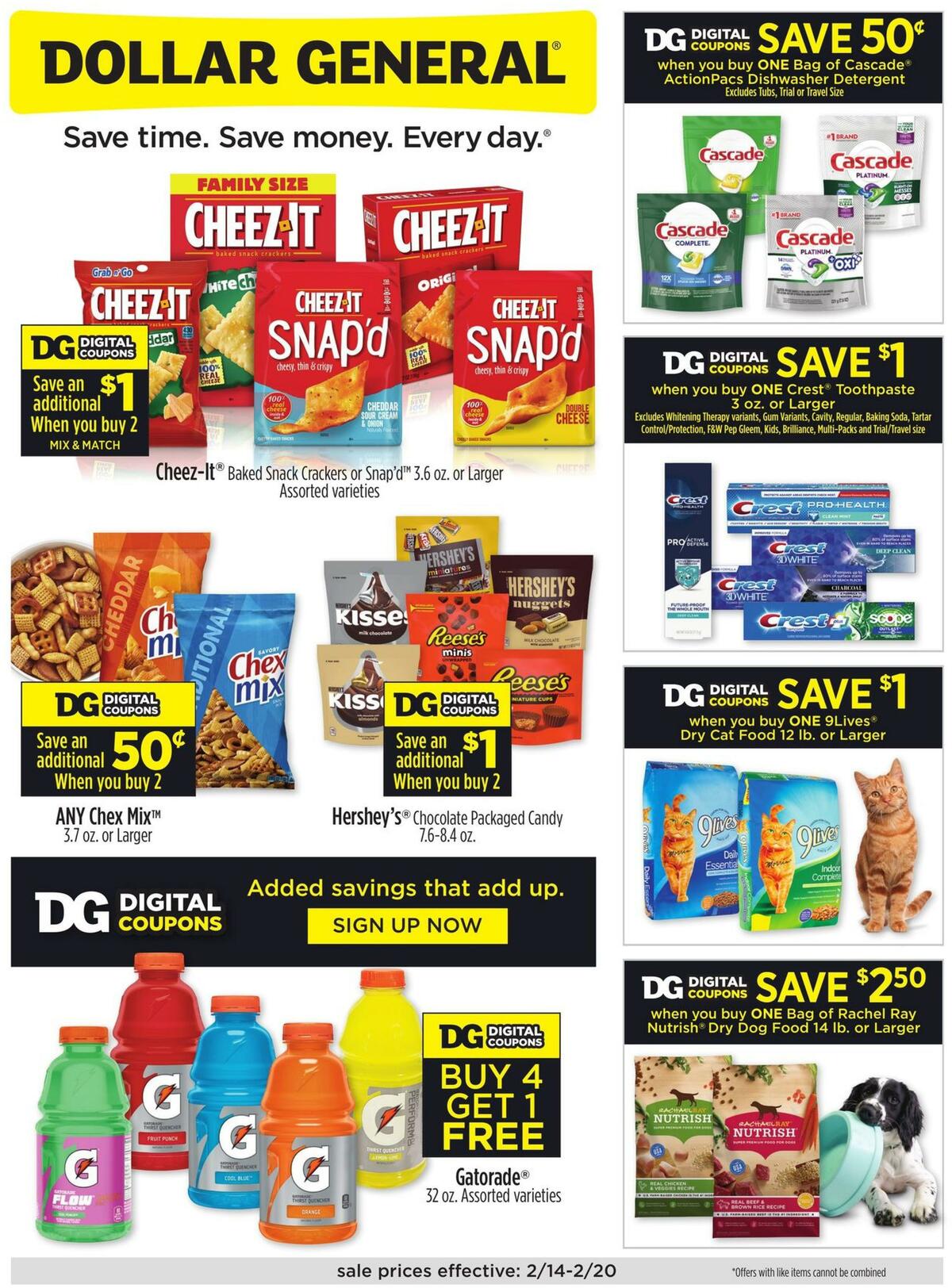 Dollar General Weekly Ad from February 14