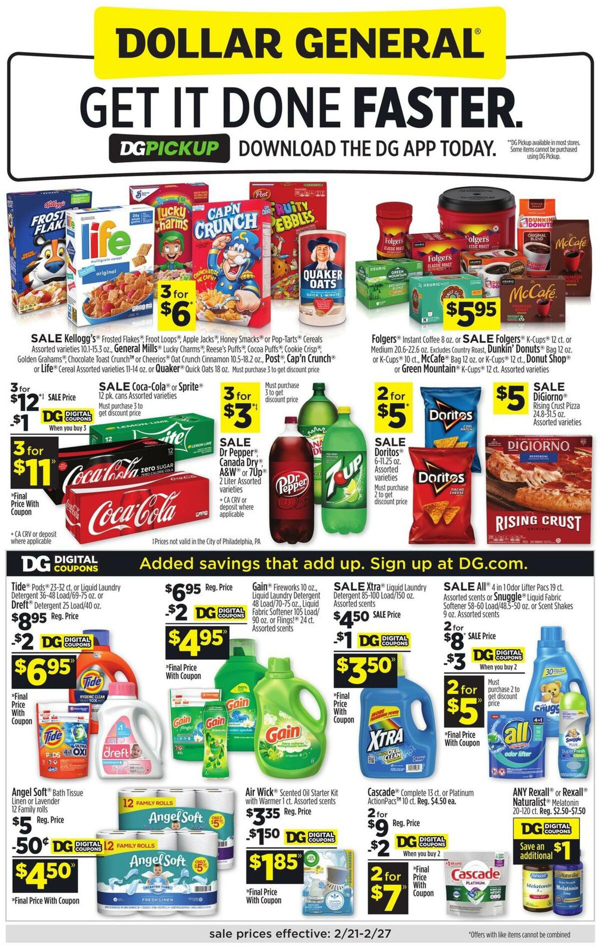 Dollar General Weekly Ad from February 21
