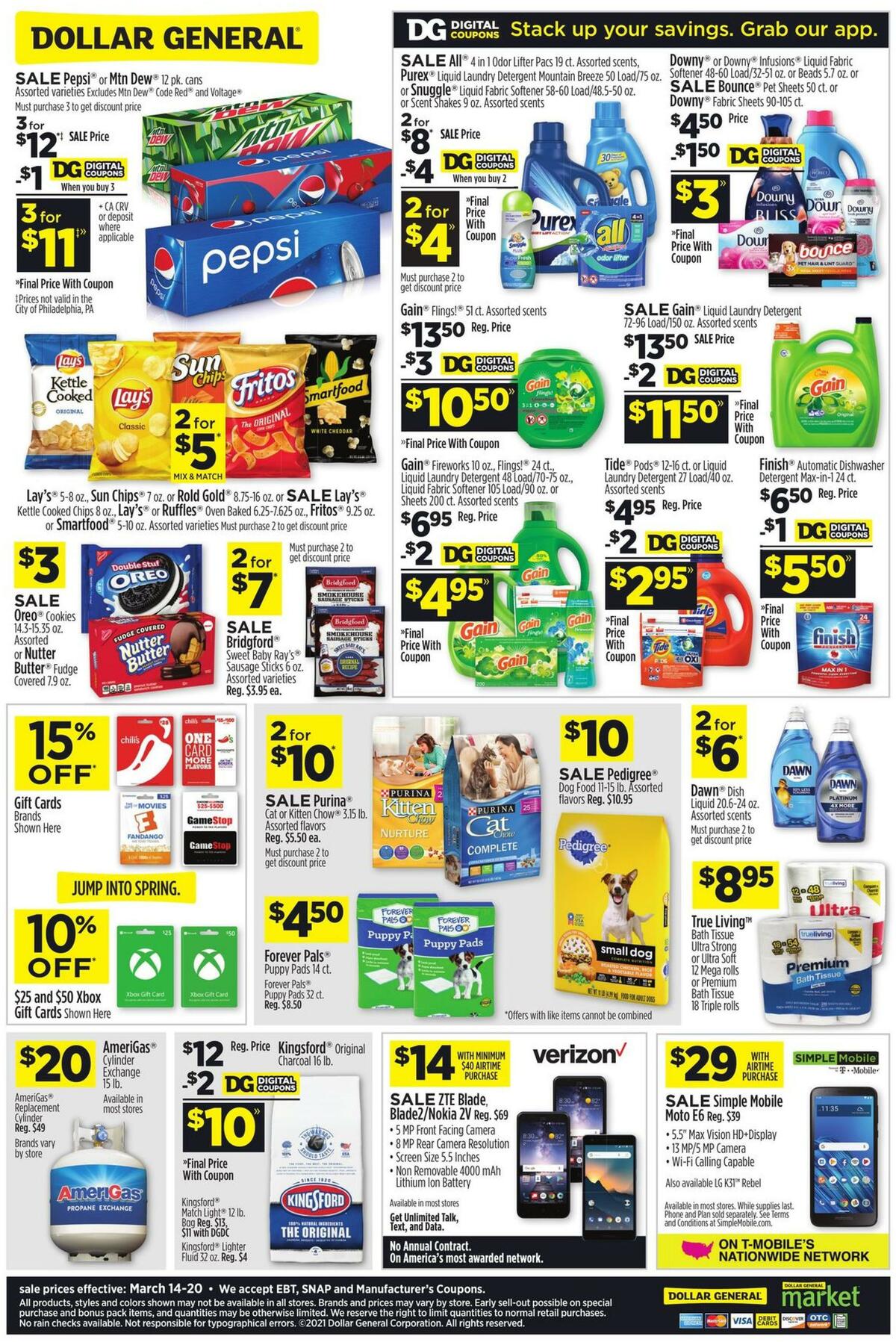 Dollar General Weekly Ad from March 14
