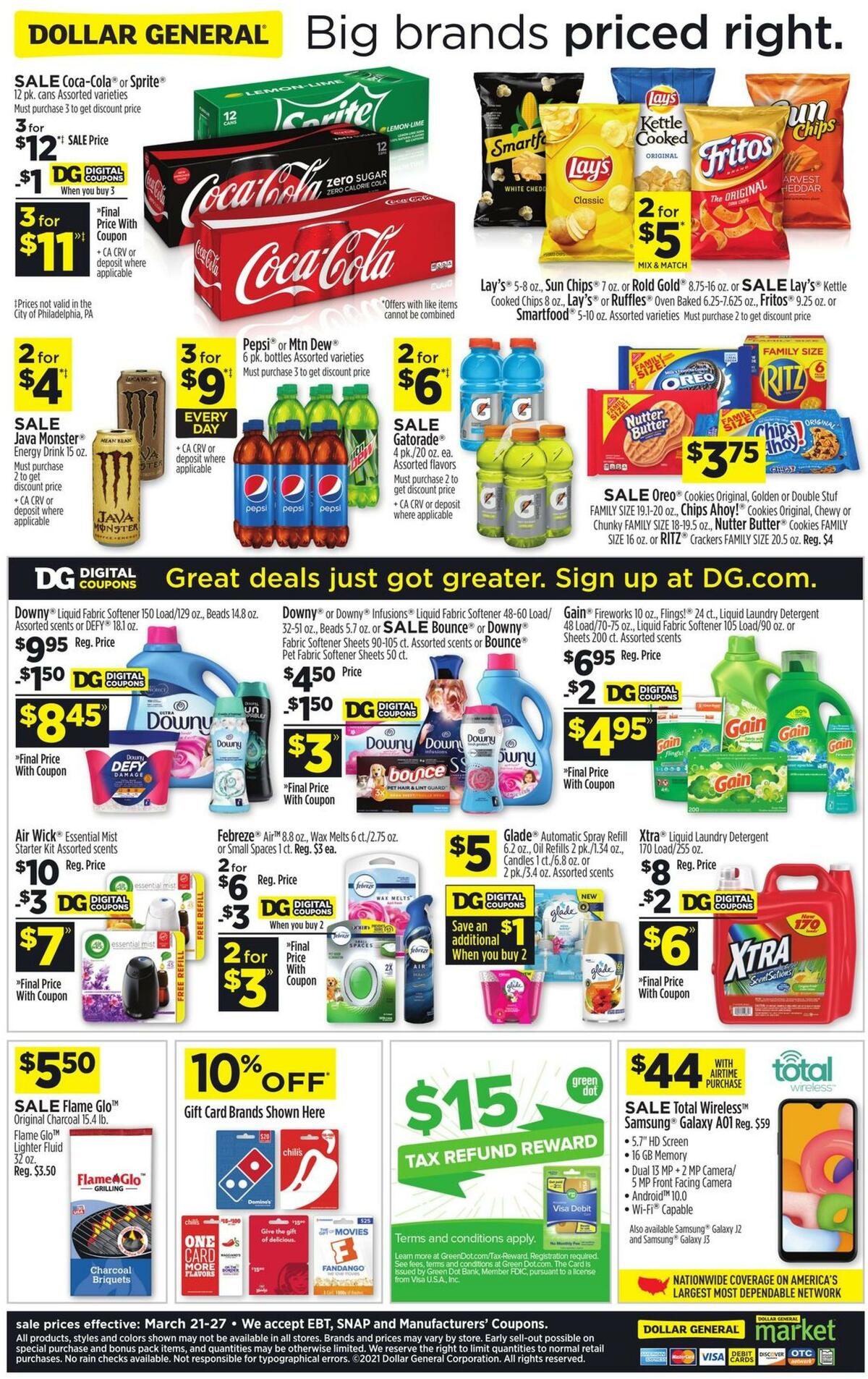 Dollar General Weekly Ad from March 21
